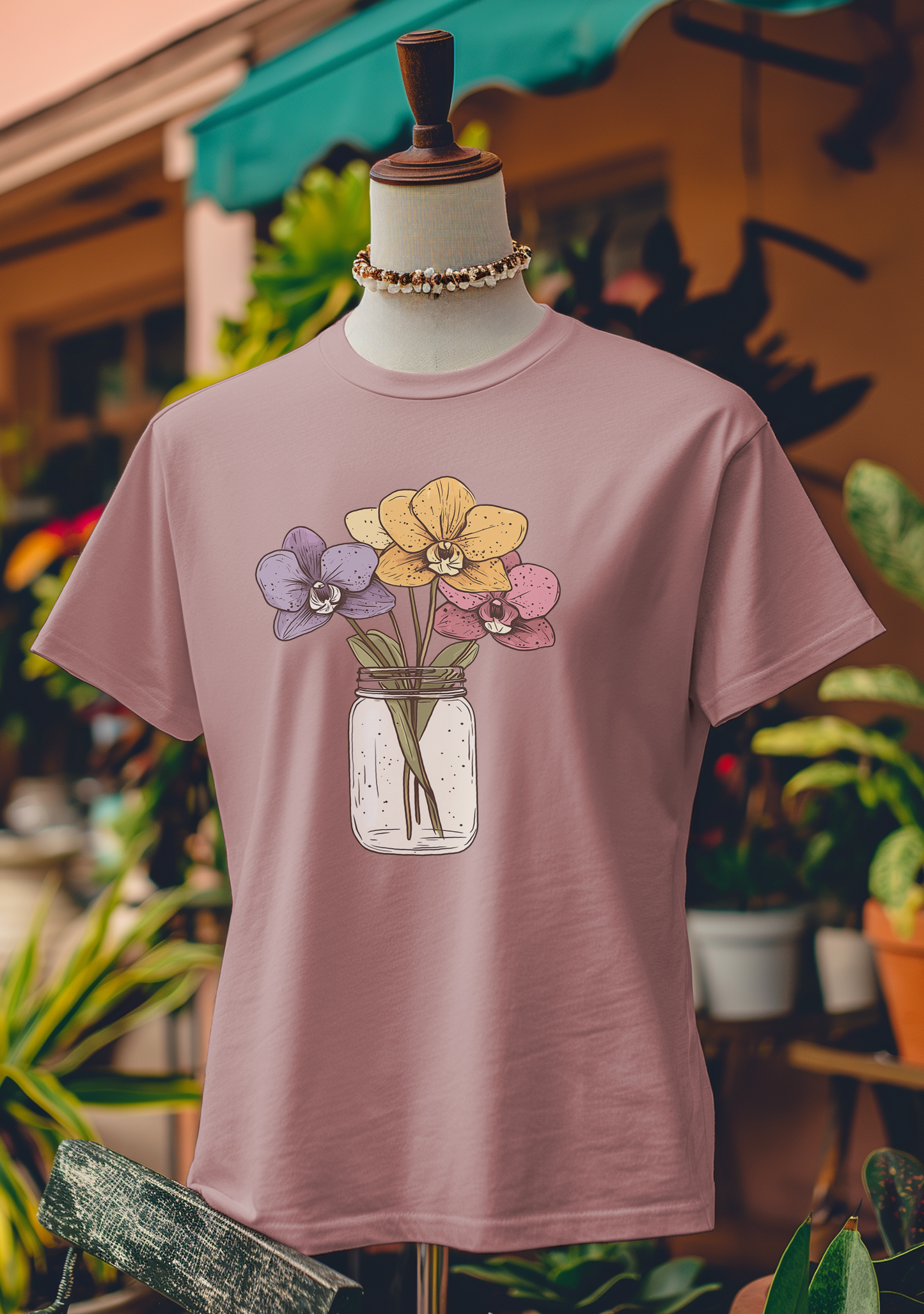Timeless Orchid Jar T-Shirt