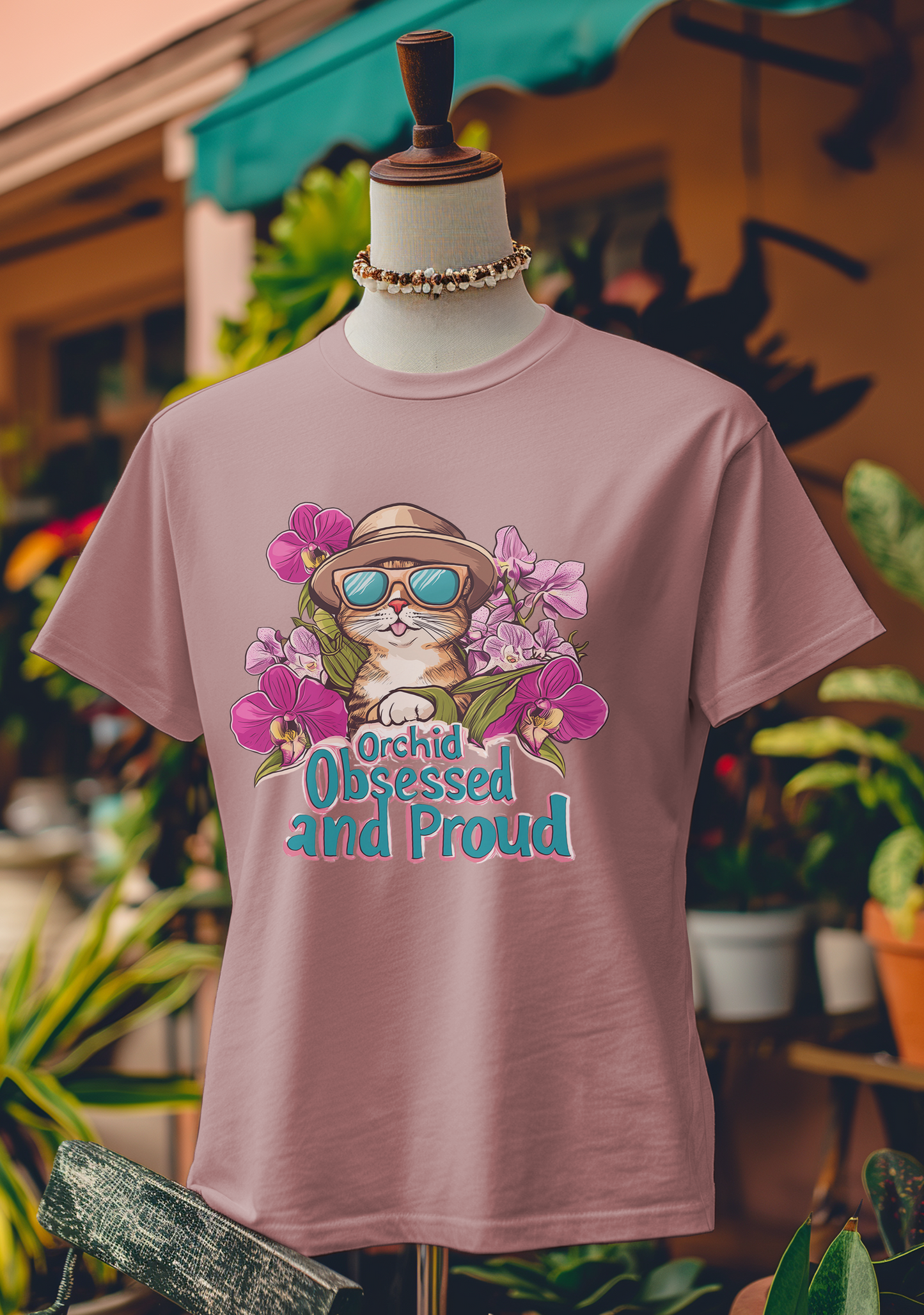 Orchid Obsessed and Proud T-Shirt