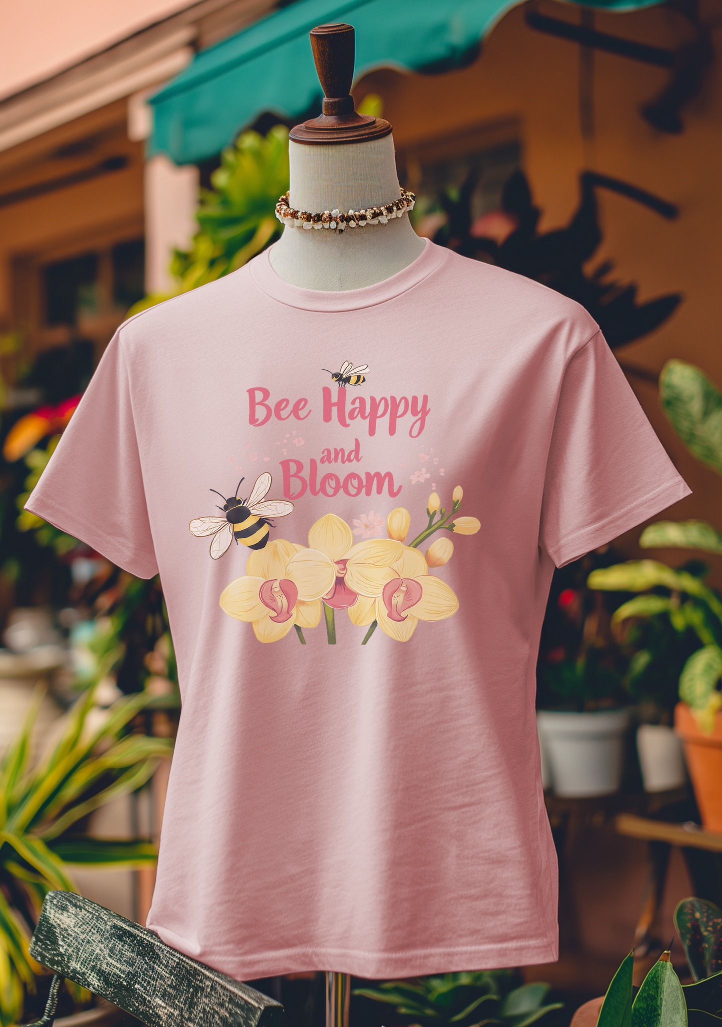 Bee Happy & Bloom TeeT-Shirt