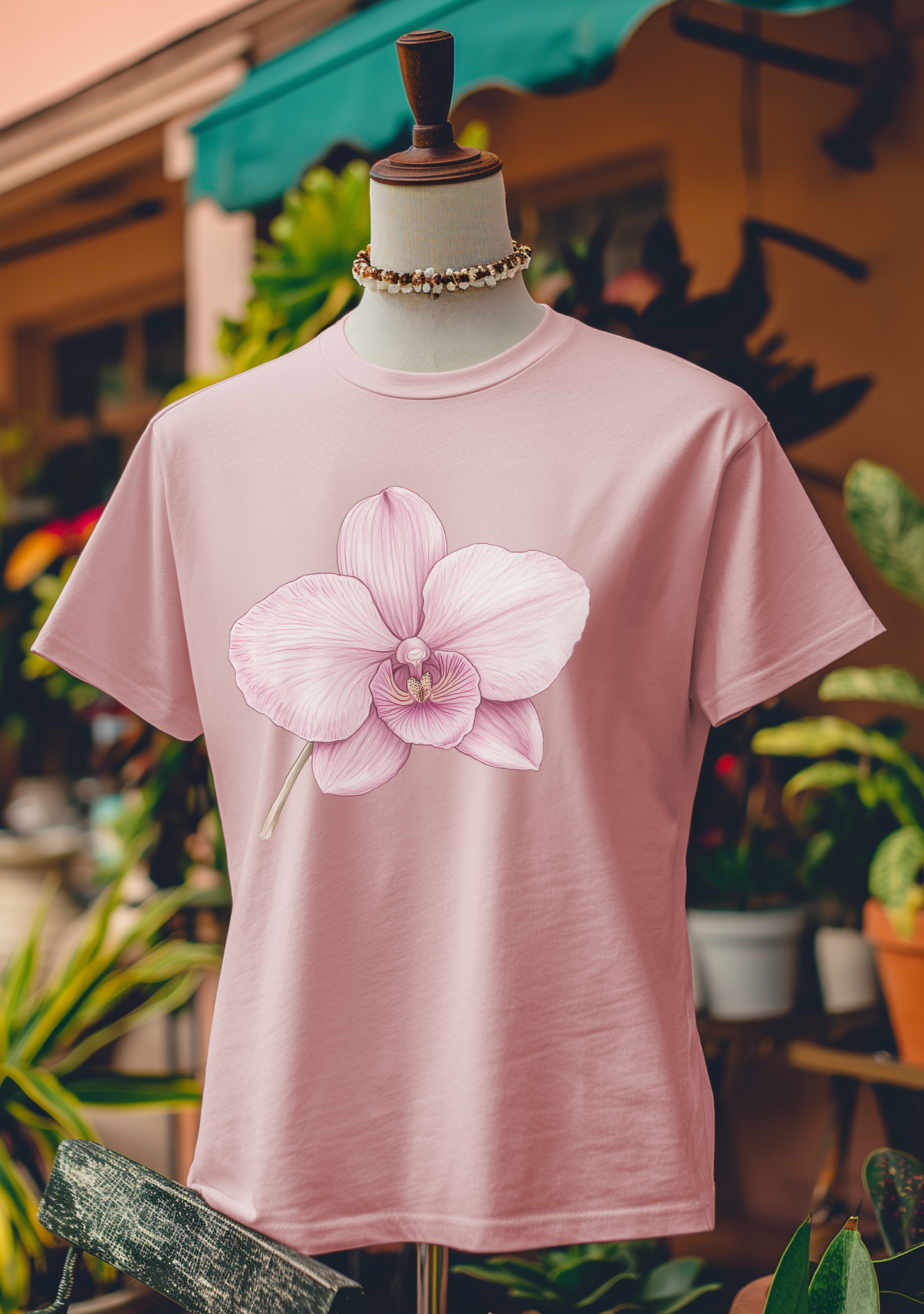 Blush Orchid Bloom T-Shirt