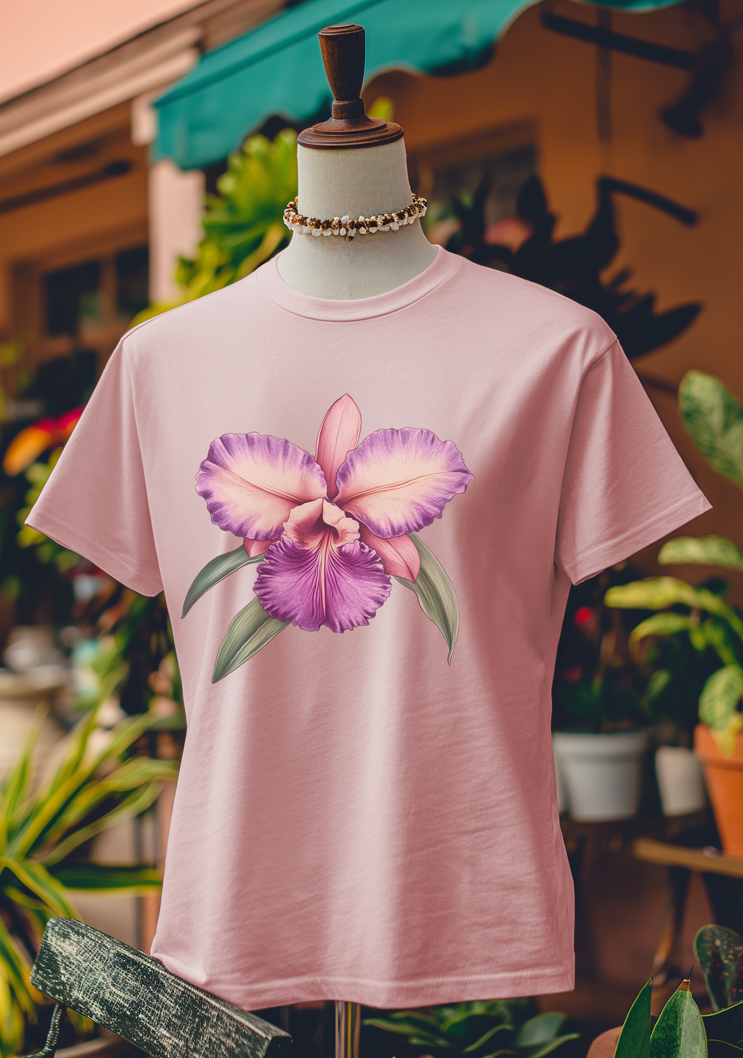 Blush Orchid Elegance T-Shirt