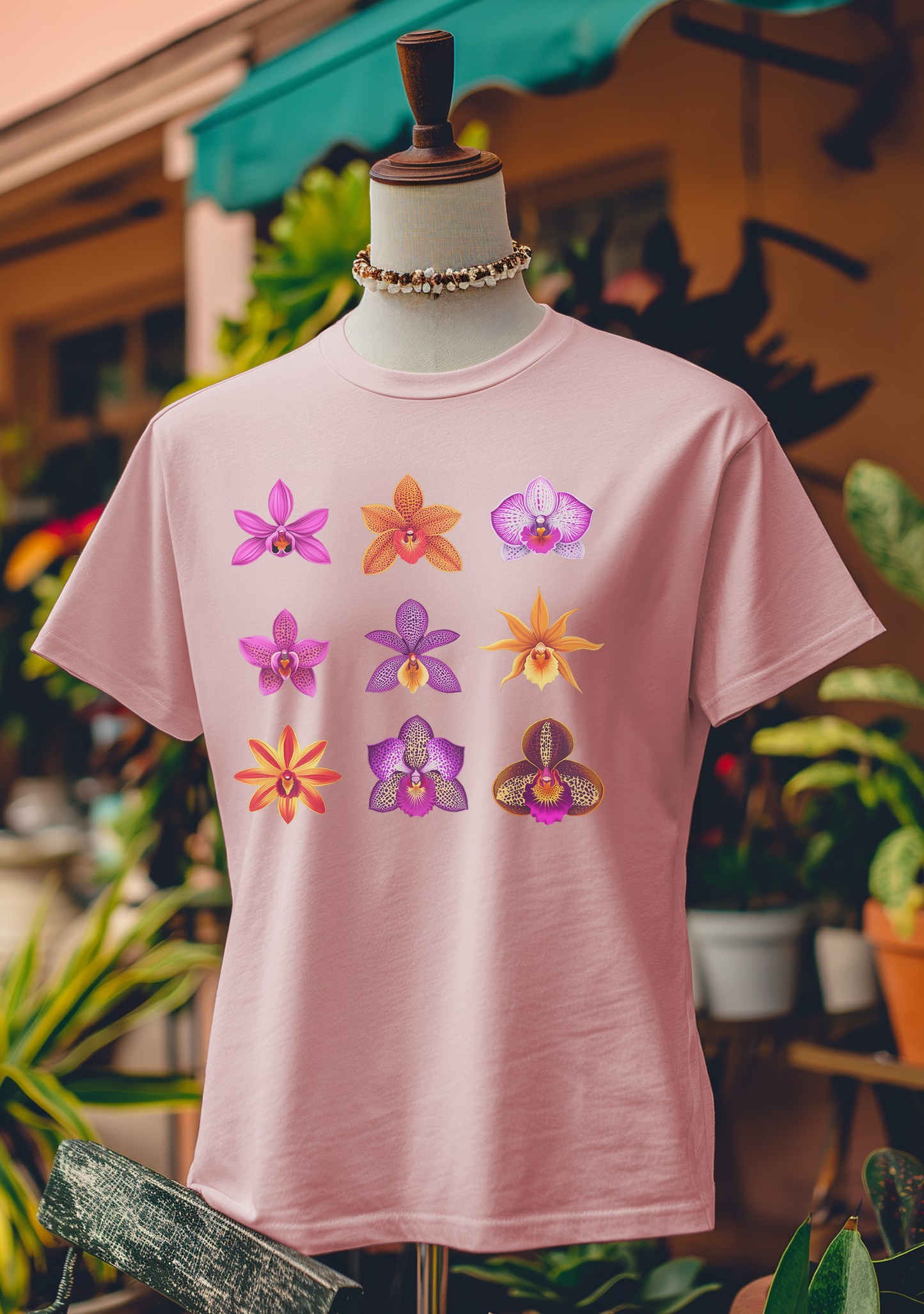 Elegant Orchid Showcase T-Shirt