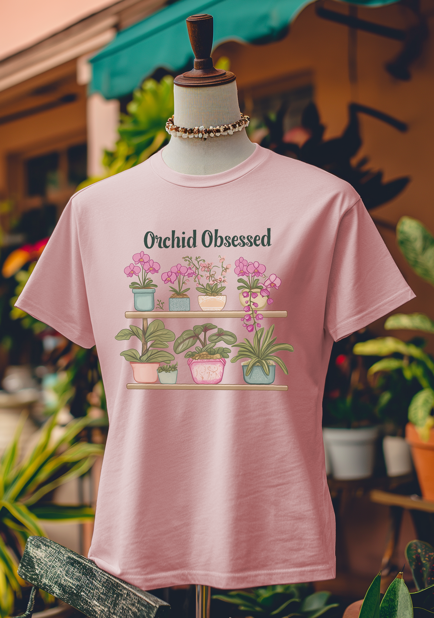 Orchid Lover's Shelf T-Shirt