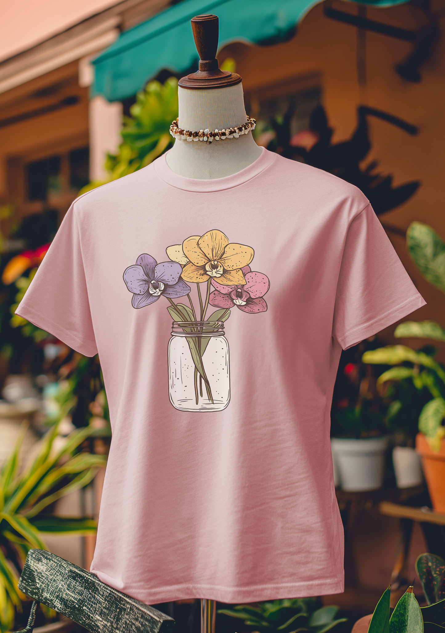 Timeless Orchid Jar T-Shirt