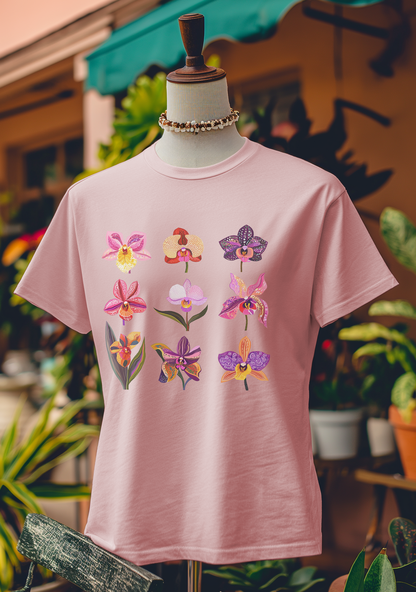 Tropical Orchid Bliss T-Shirt