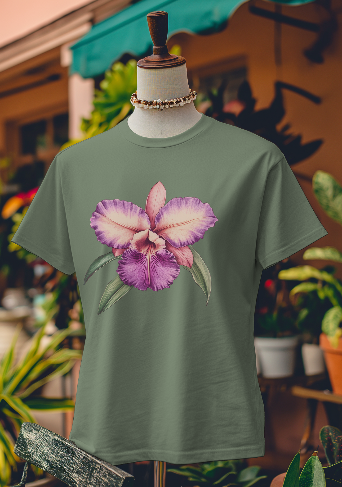 Blush Orchid Elegance T-Shirt
