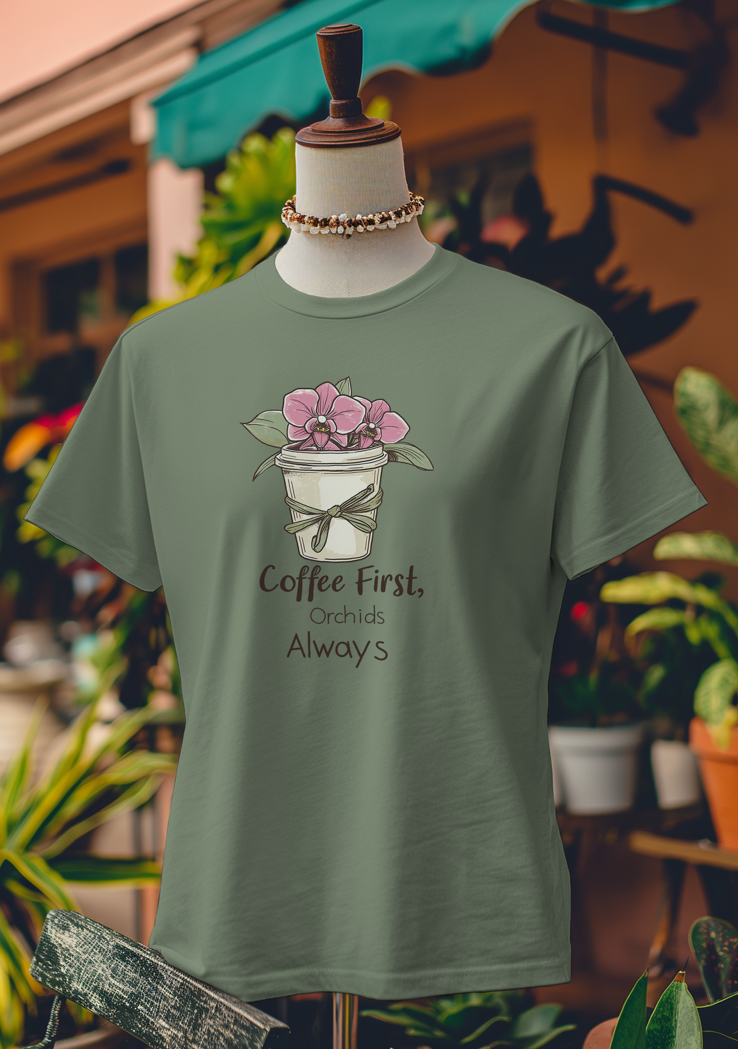 Brewed for Orchids T-Shirt