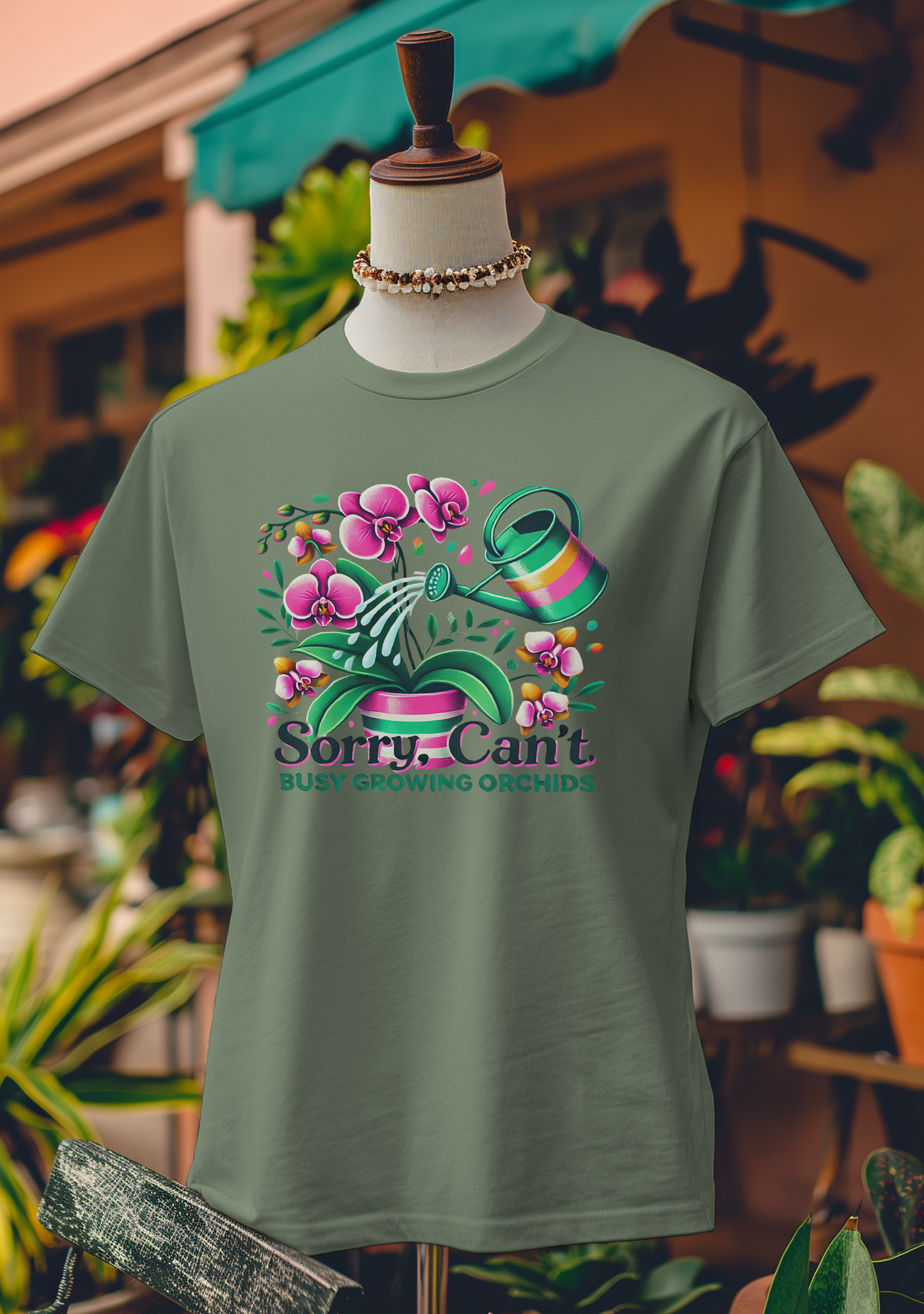 Busy Growing Orchids T-Shirt