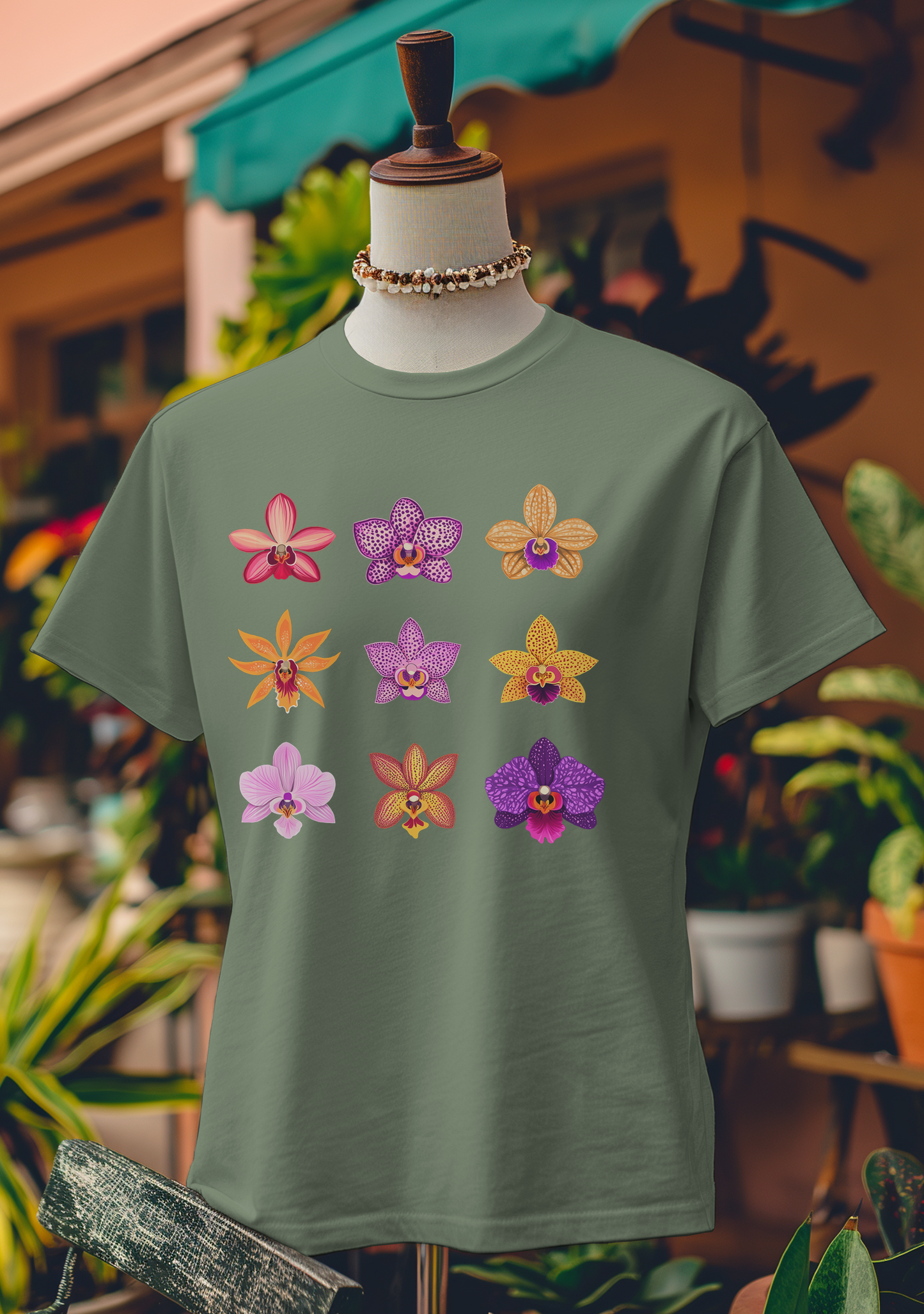 Exotic Orchid Rainbow T-Shirt
