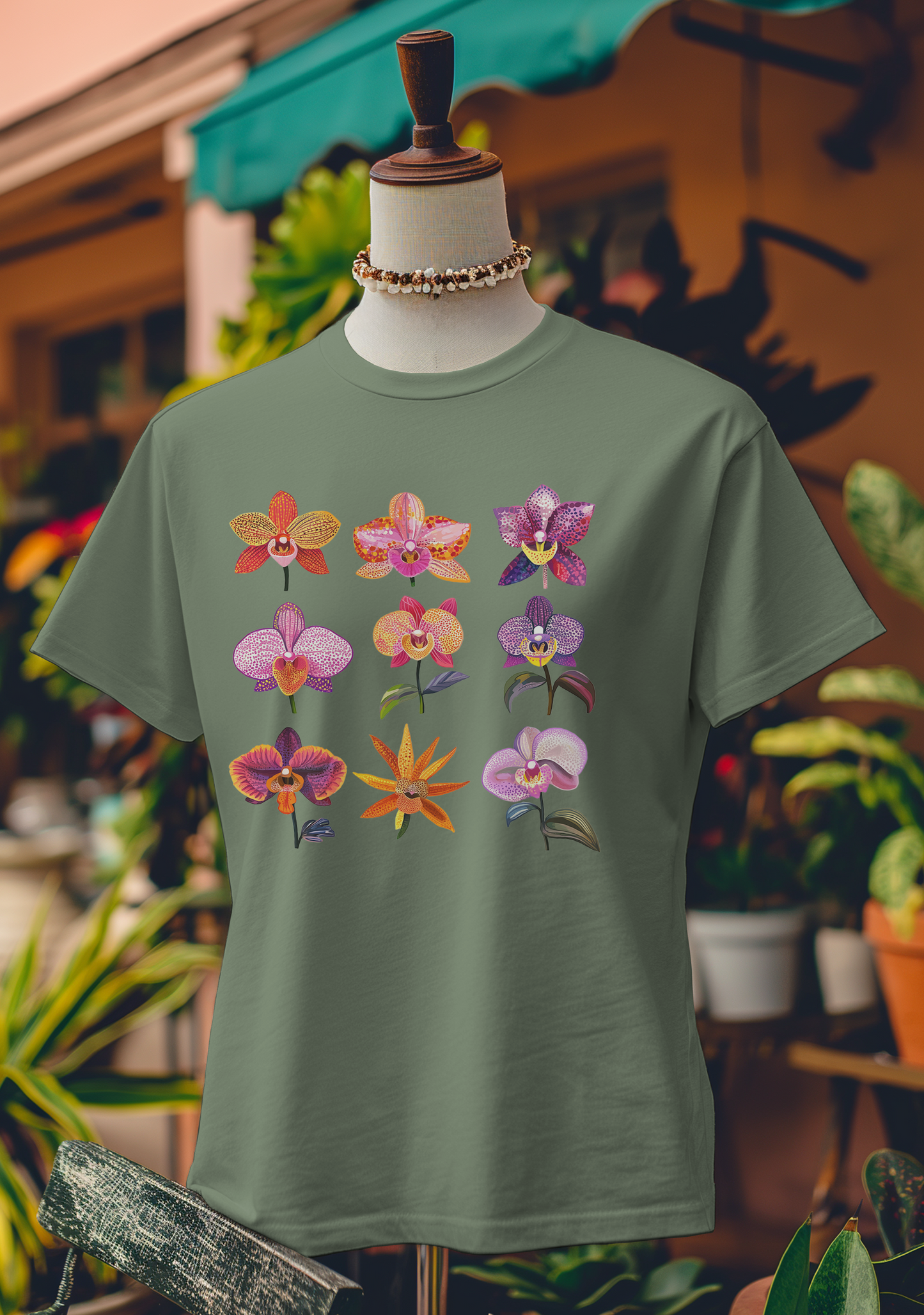 Orchid Variety Art T-Shirt