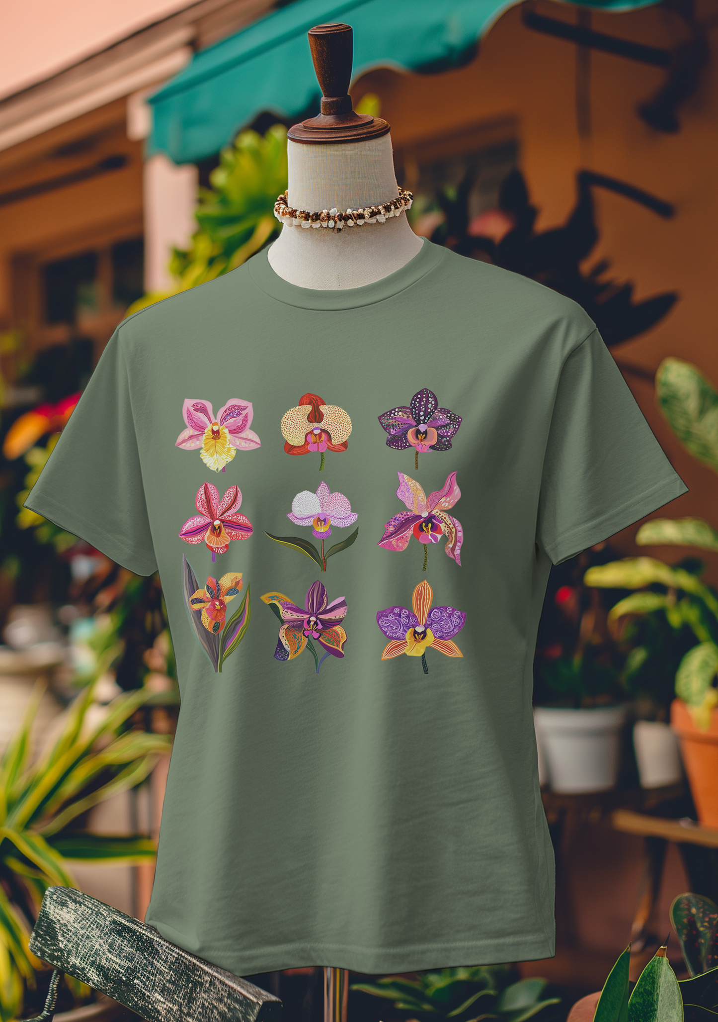 Tropical Orchid Bliss T-Shirt