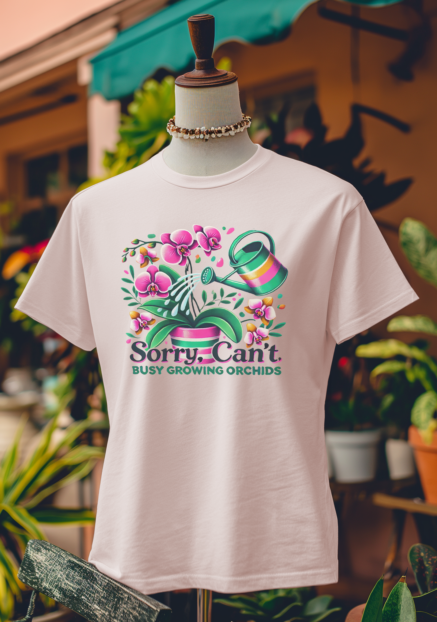 Busy Growing Orchids T-Shirt