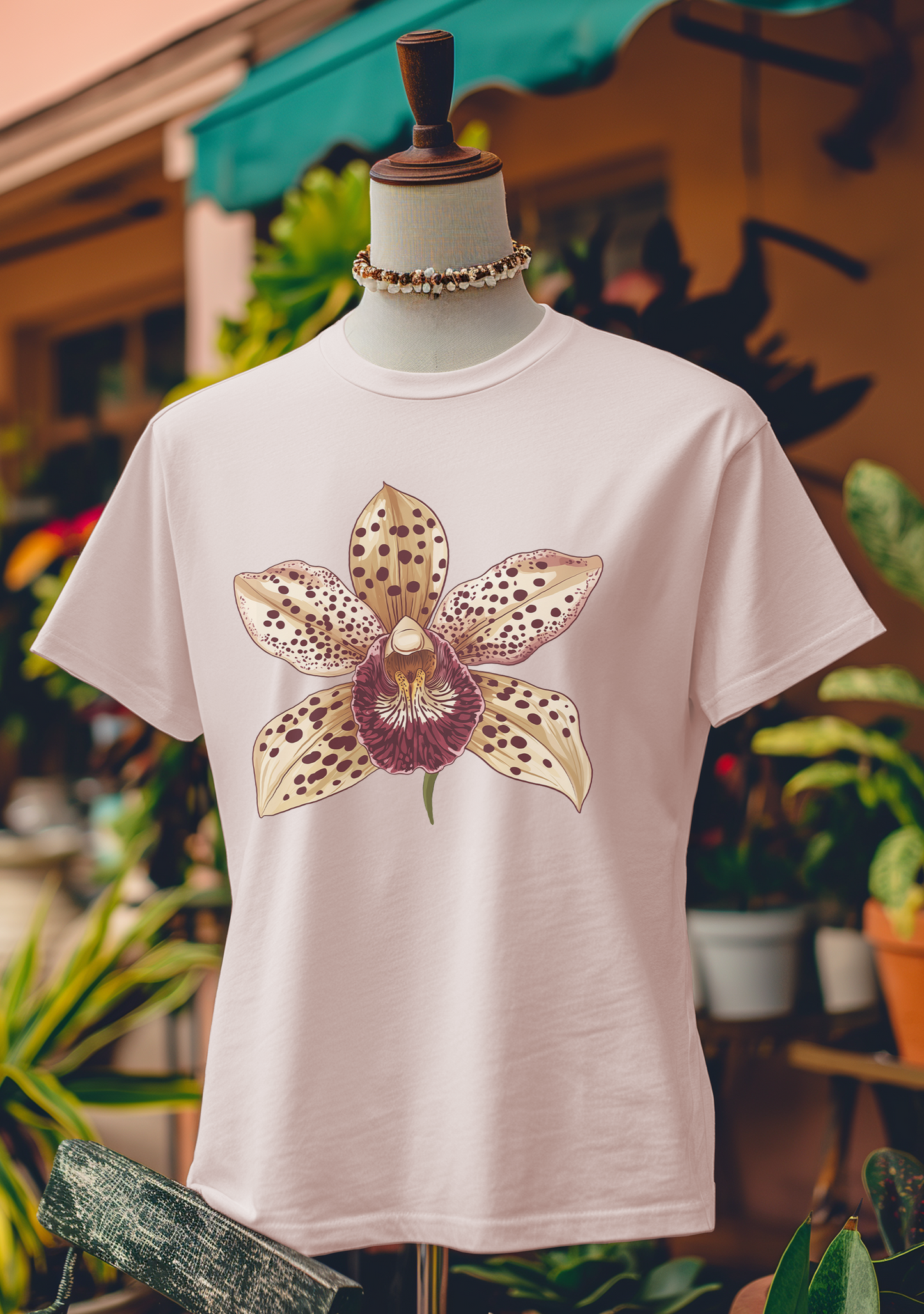 Leopard Orchid Charm T-Shirt