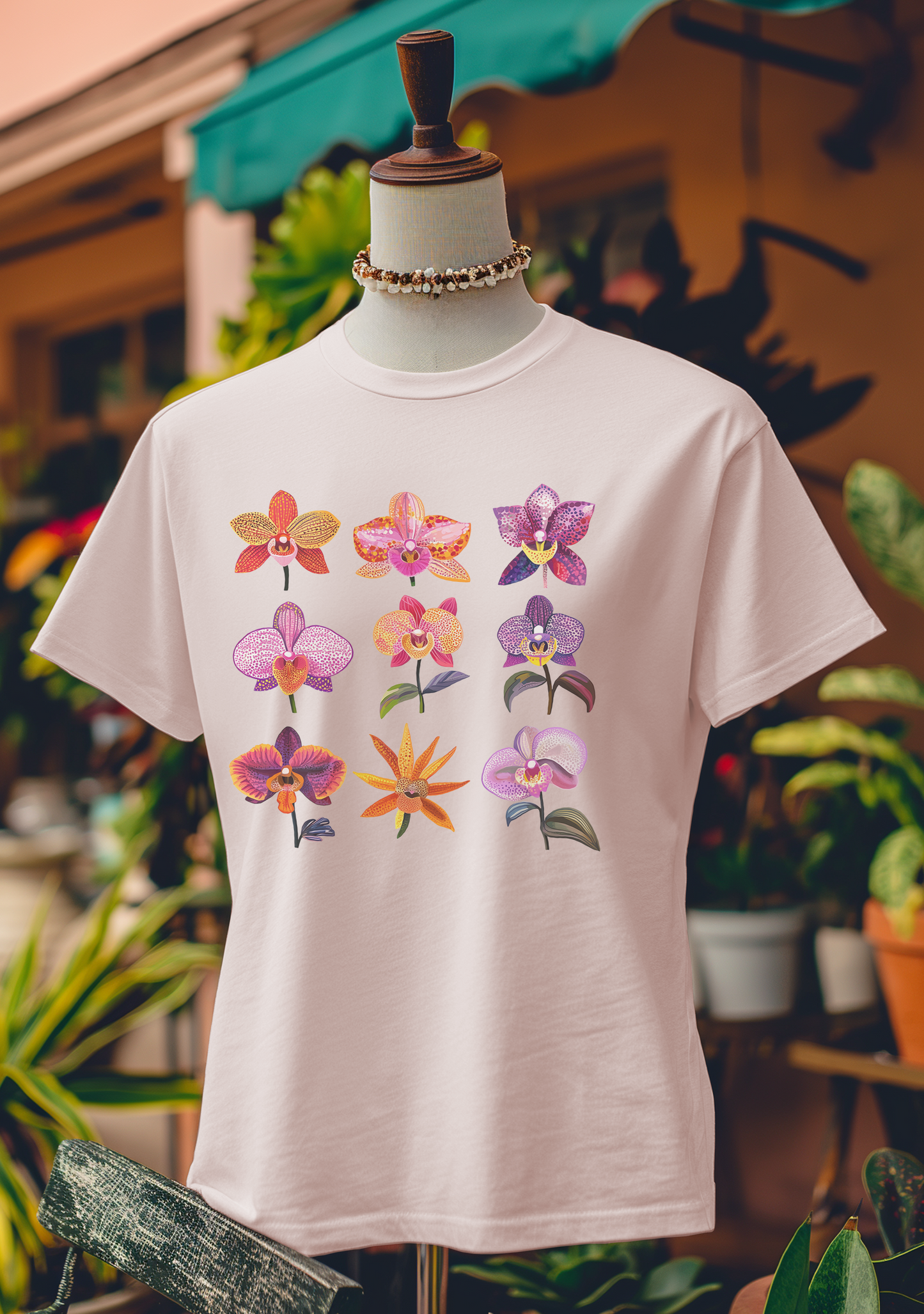 Orchid Variety Art T-Shirt