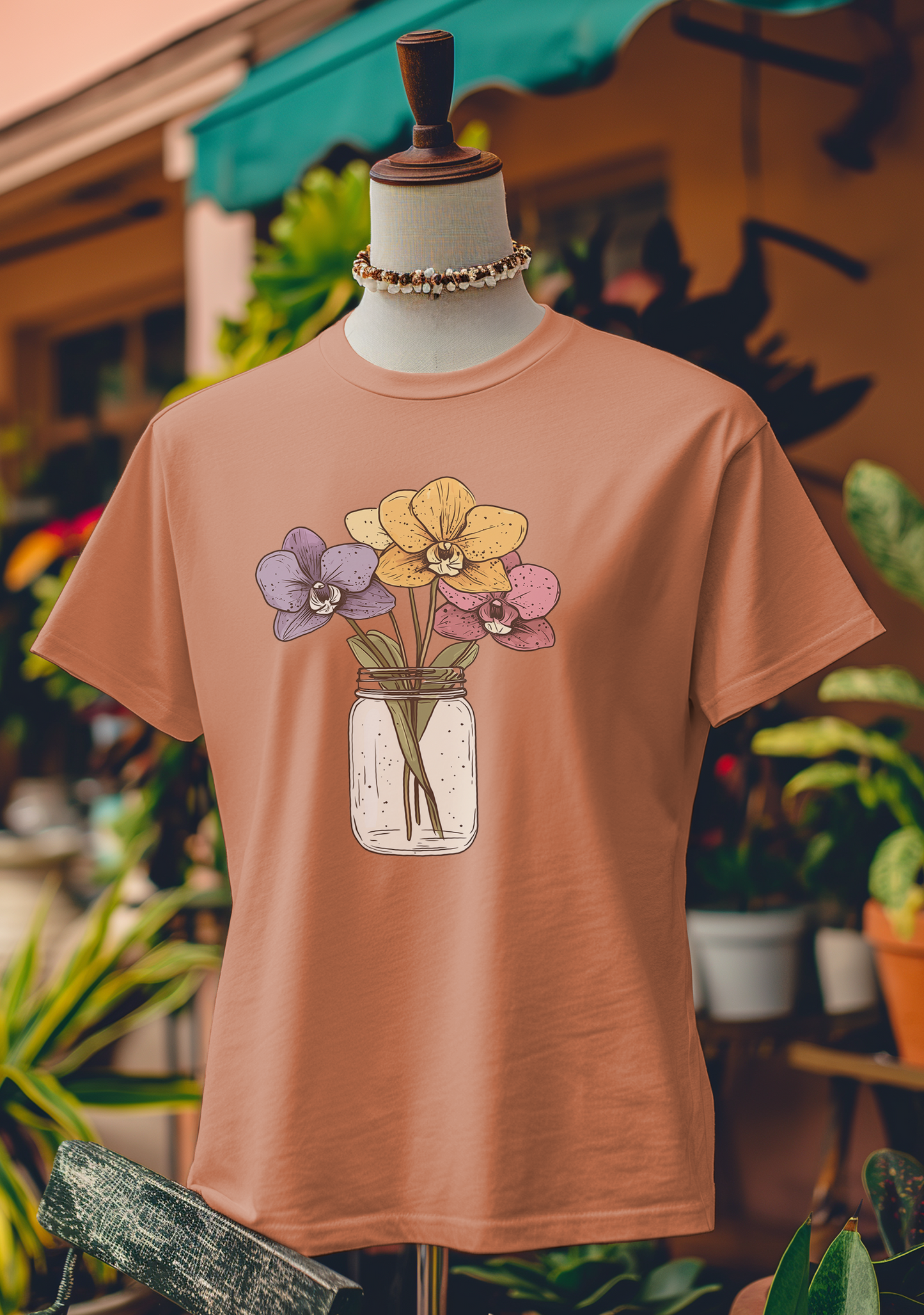 Timeless Orchid Jar T-Shirt