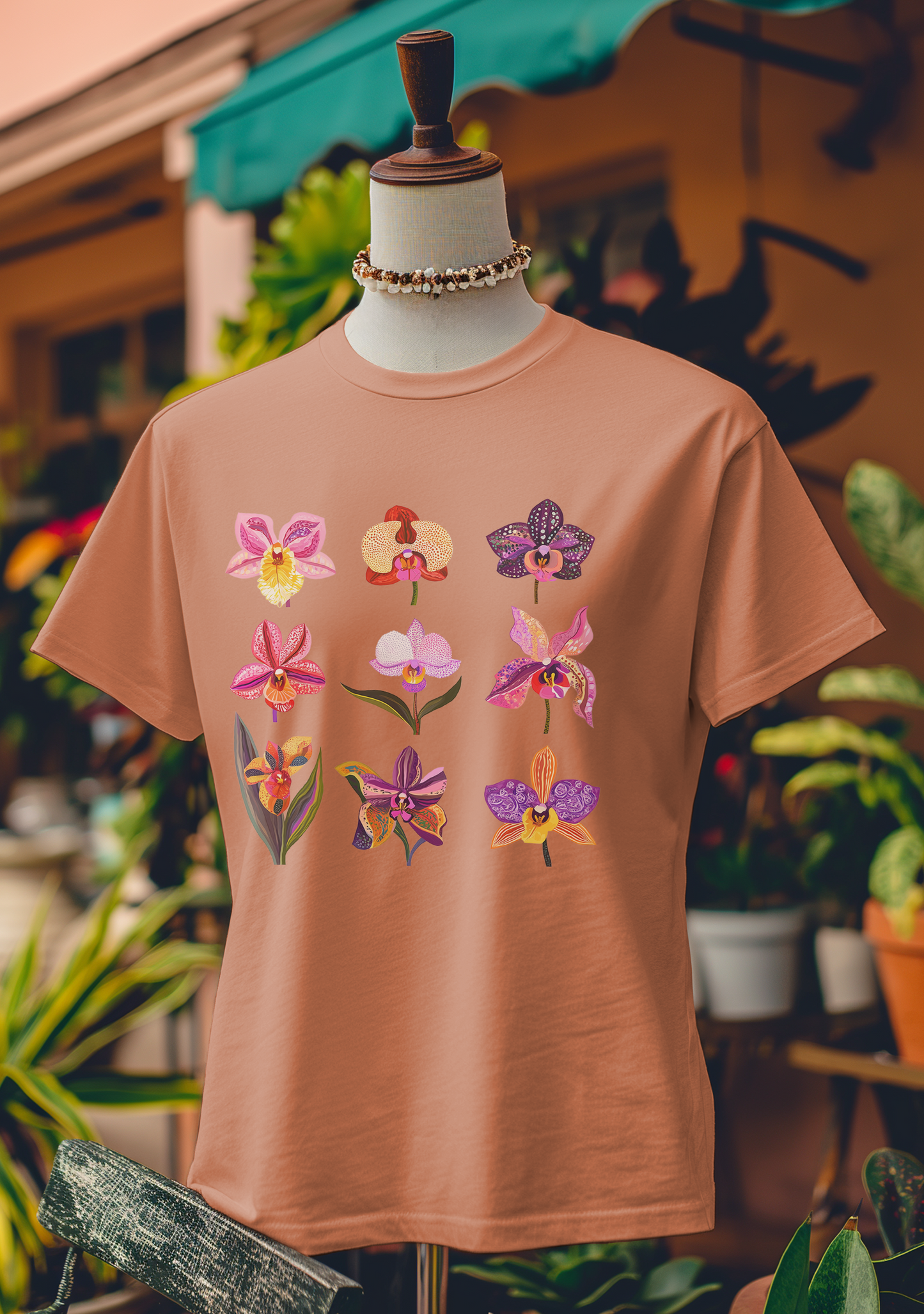 Tropical Orchid Bliss T-Shirt