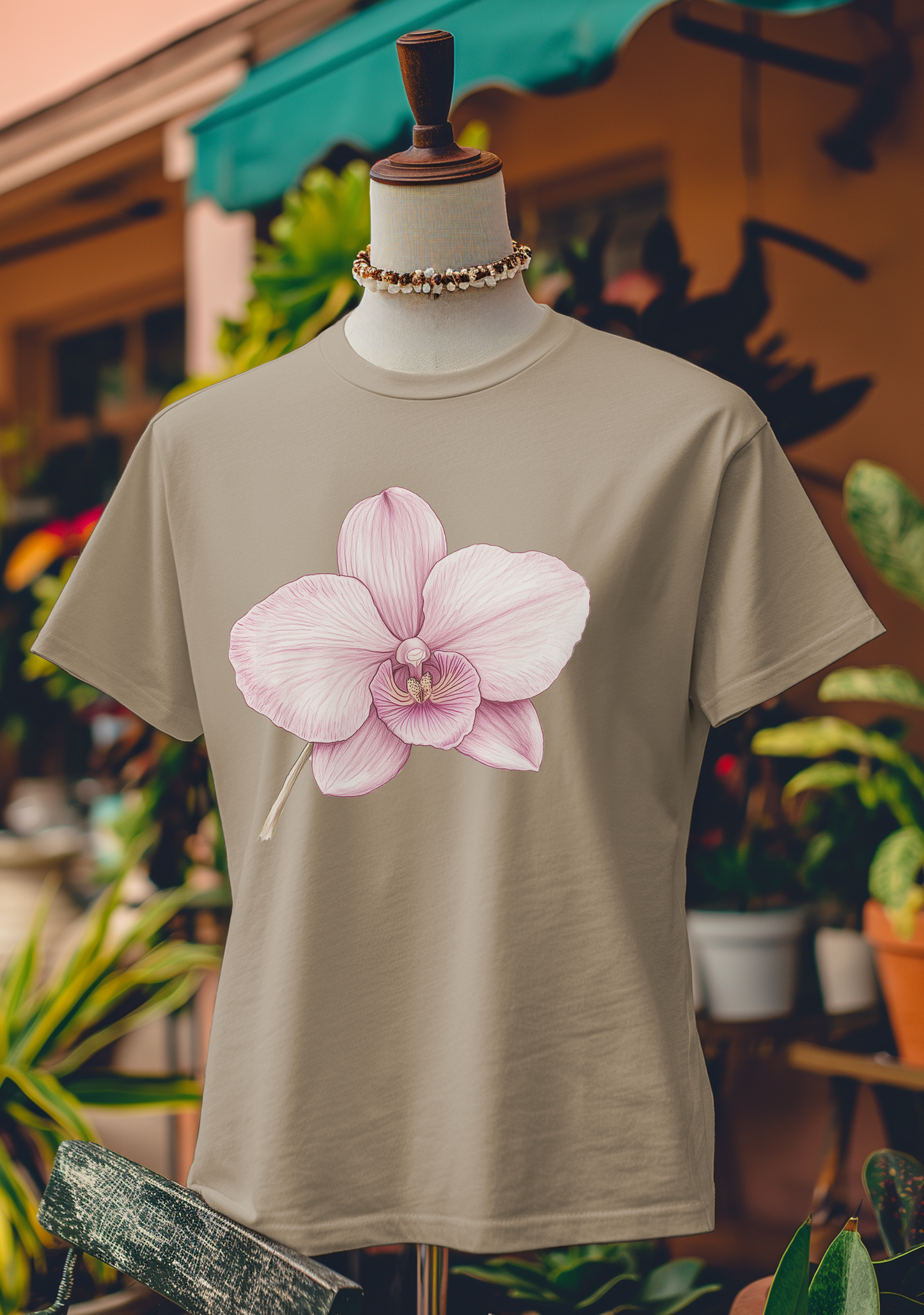 Blush Orchid Bloom T-Shirt