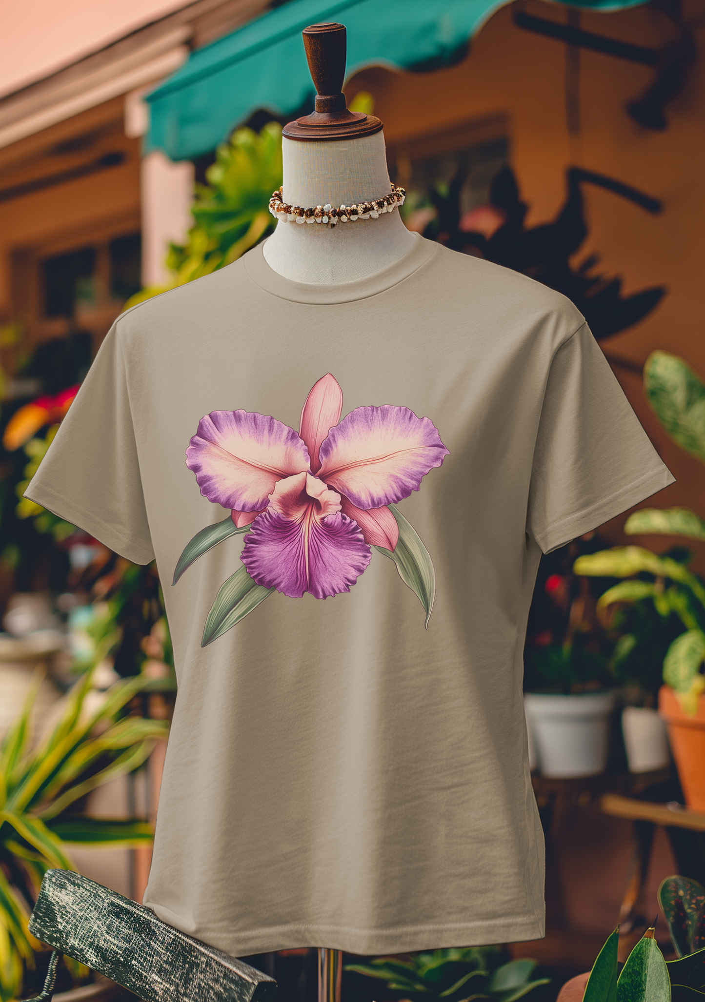 Blush Orchid Elegance T-Shirt