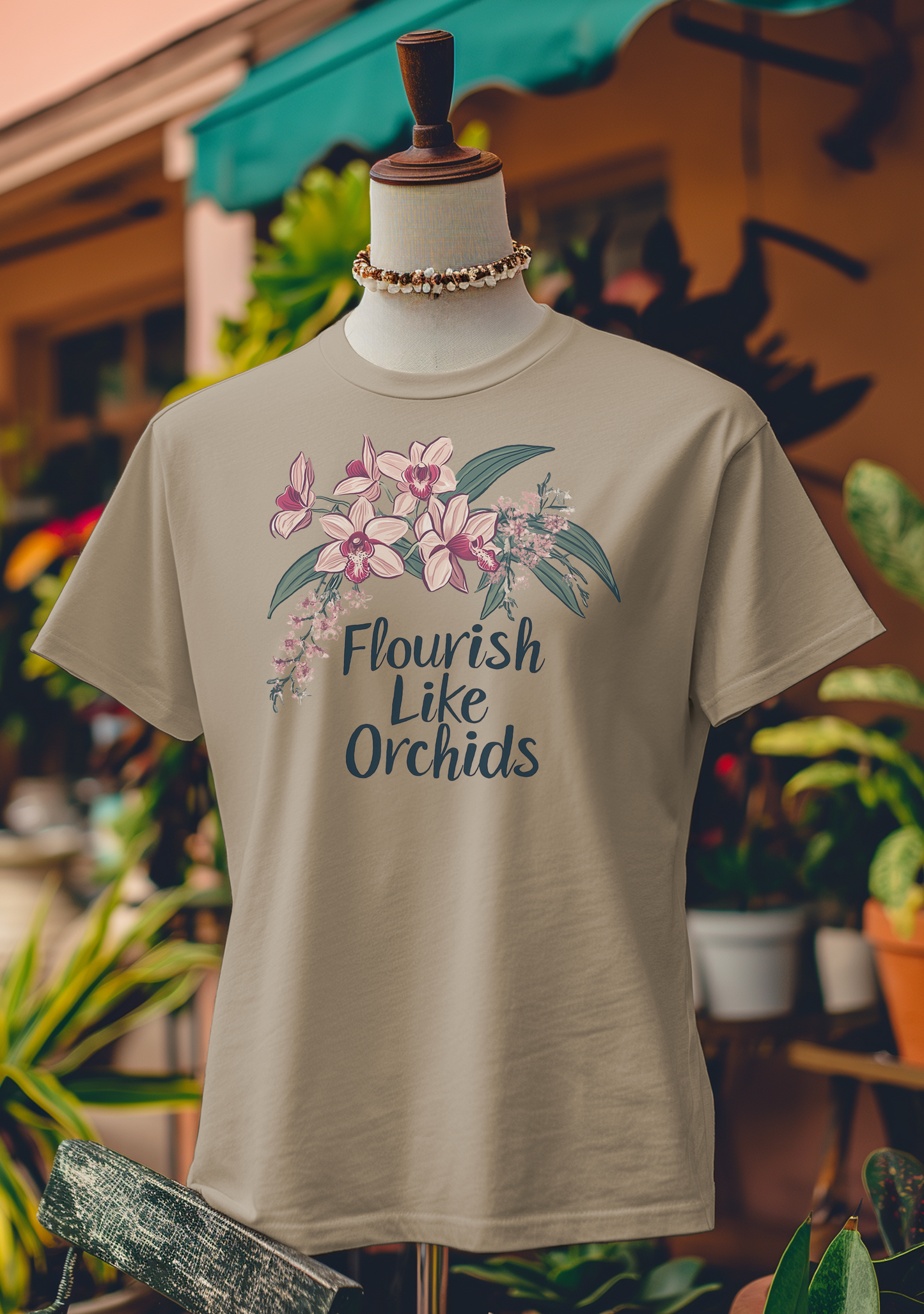 Flourish Like Orchids T-Shirt