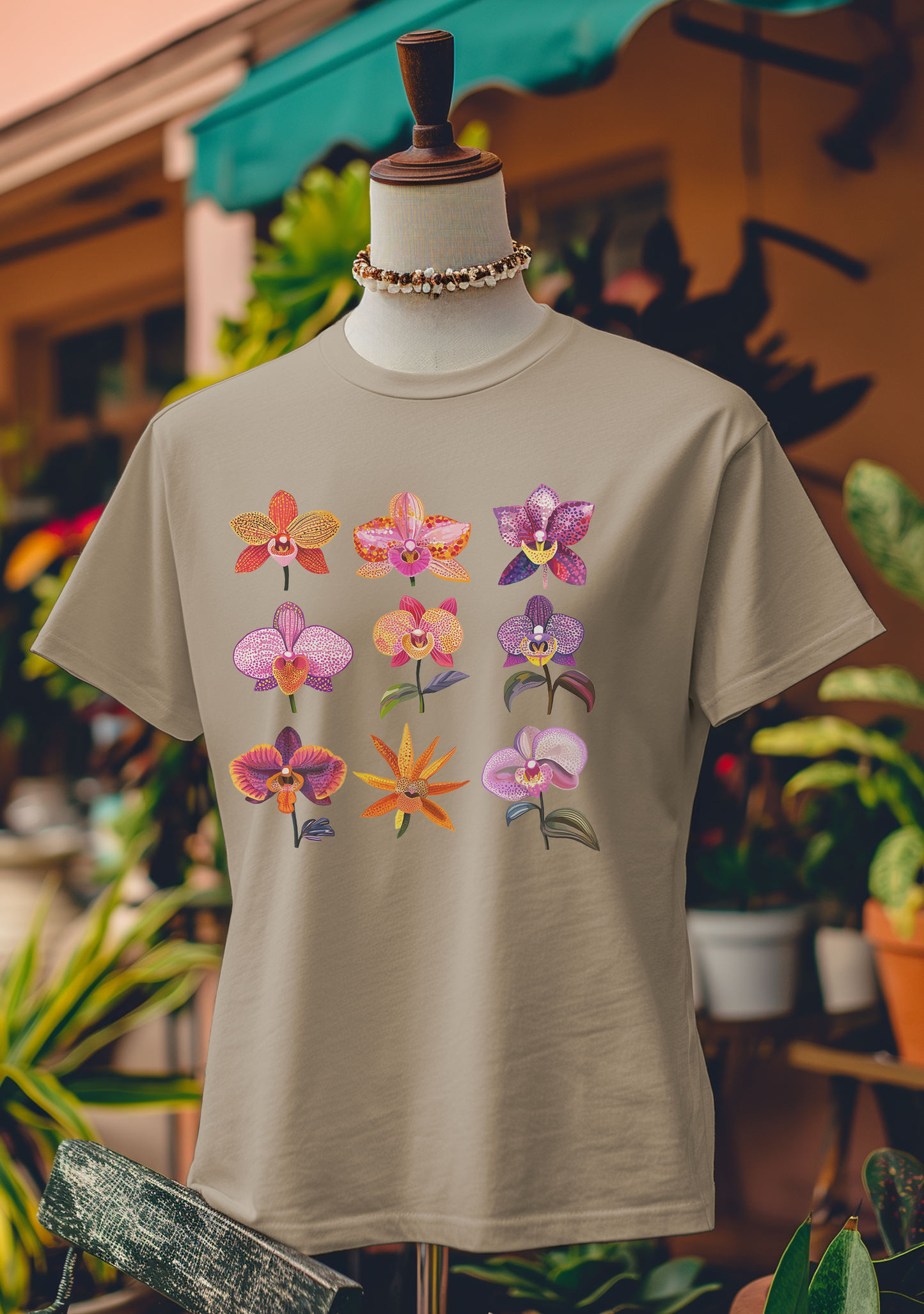 Orchid Variety Art T-Shirt