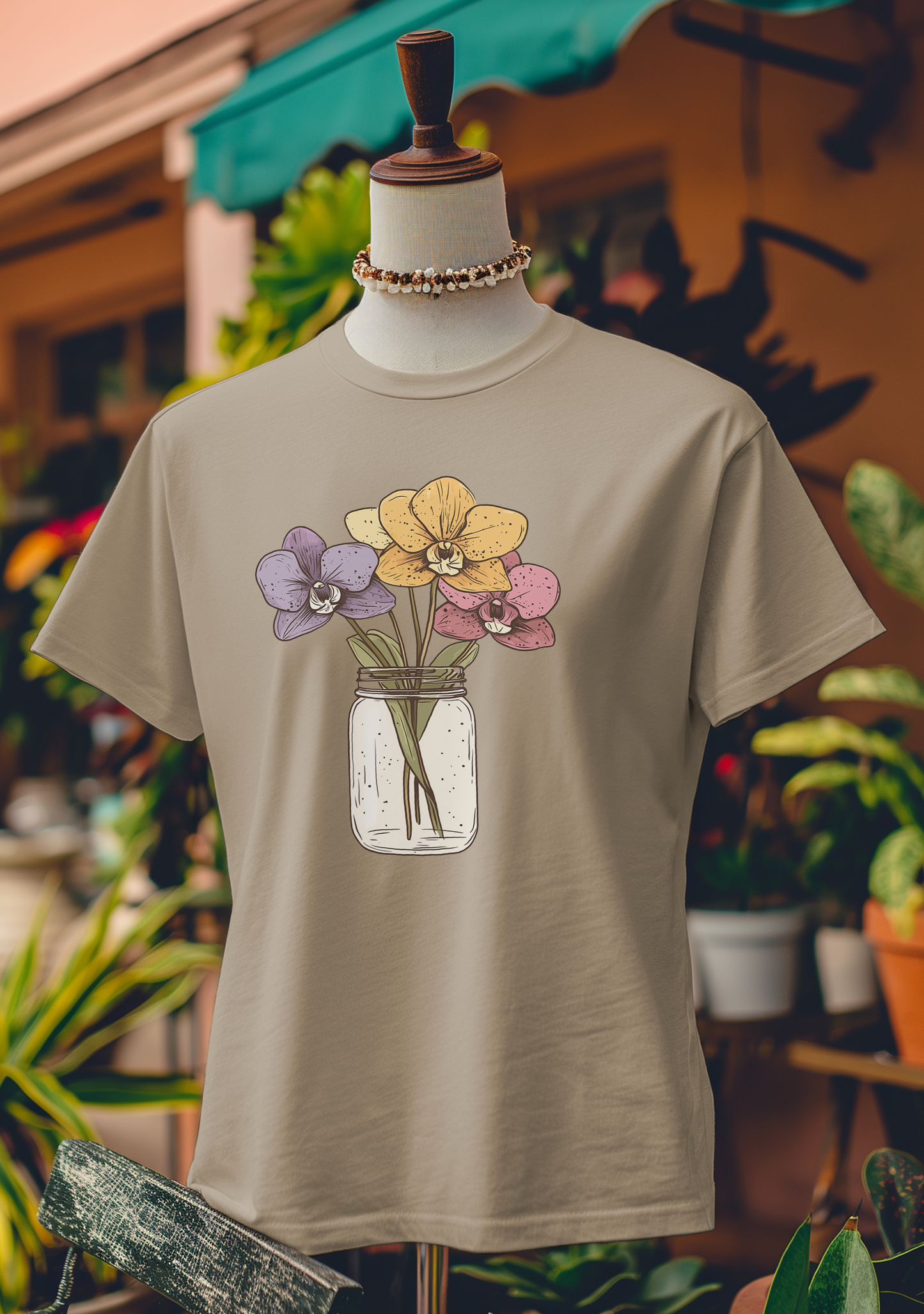 Timeless Orchid Jar T-Shirt