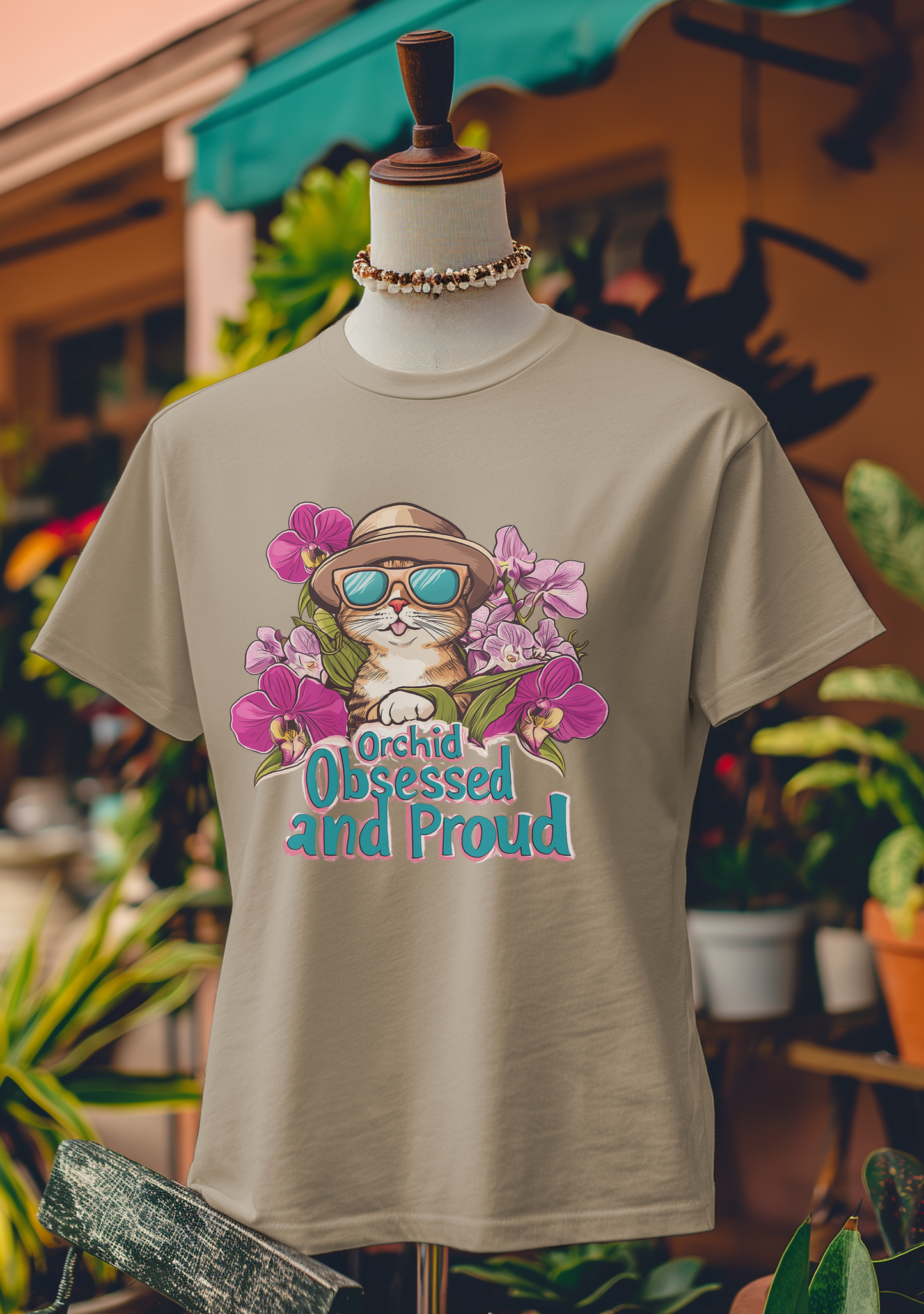 Orchid Obsessed and Proud T-Shirt