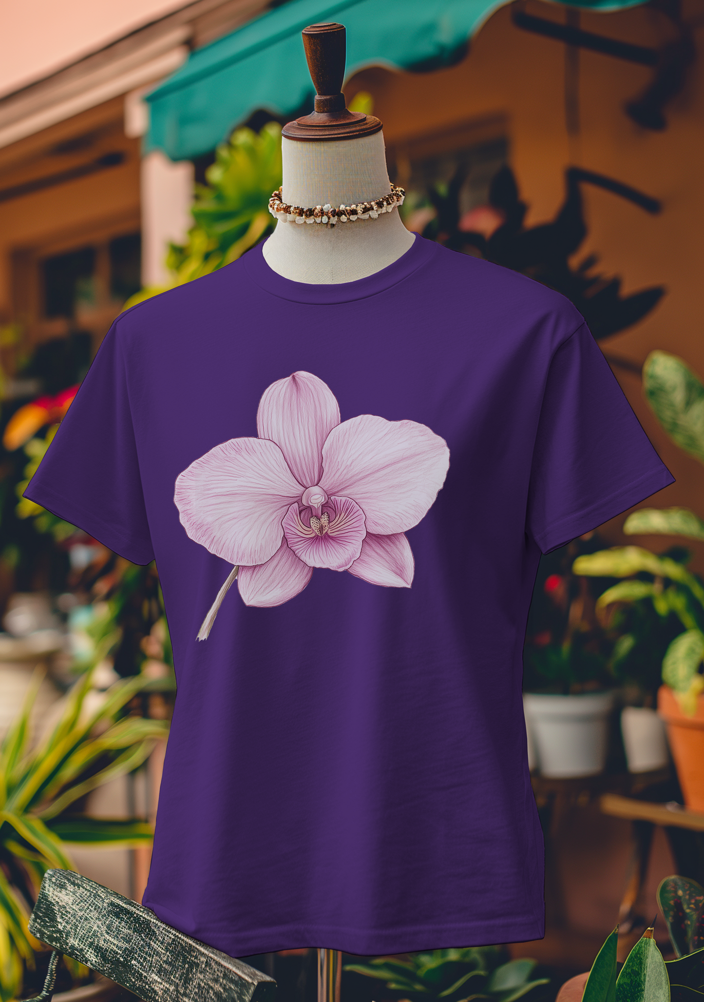 Blush Orchid Bloom T-Shirt
