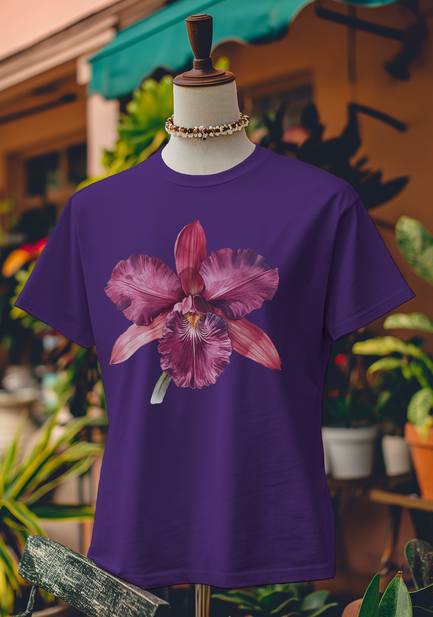 Royal Scarlet Orchid T-Shirt