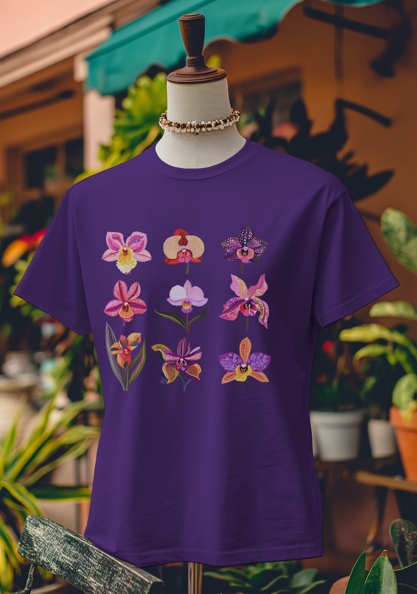 Tropical Orchid Bliss T-Shirt