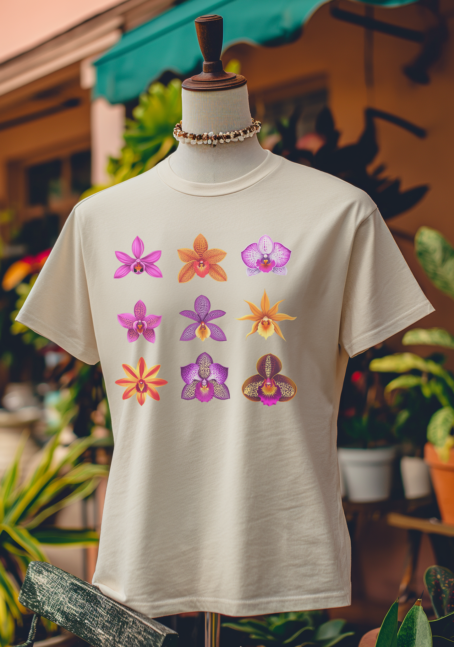 Elegant Orchid Showcase T-Shirt