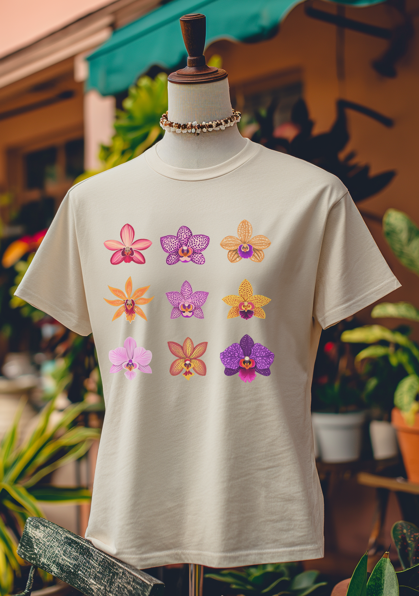 Exotic Orchid Rainbow T-Shirt