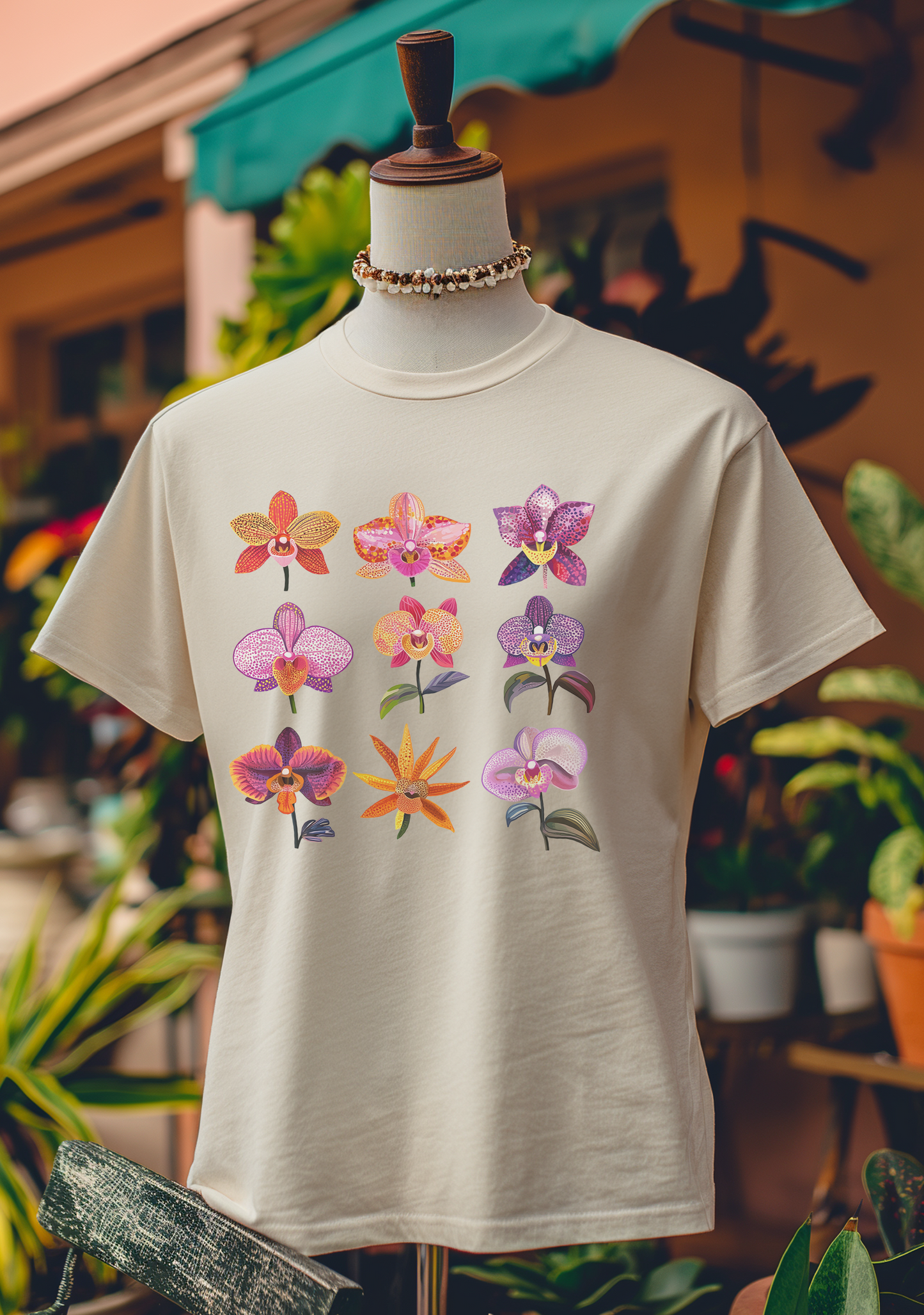 Orchid Variety Art T-Shirt