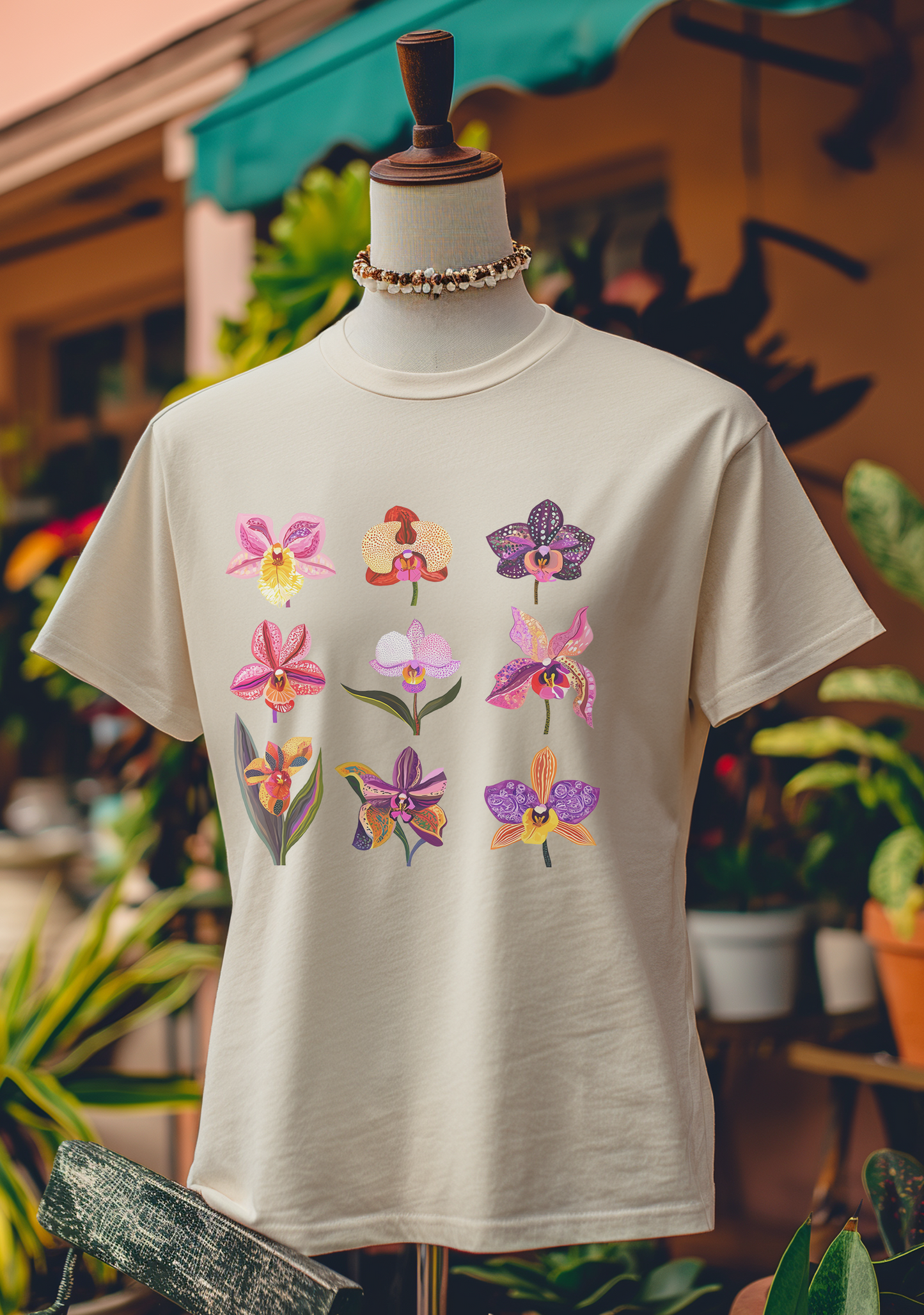 Tropical Orchid Bliss T-Shirt