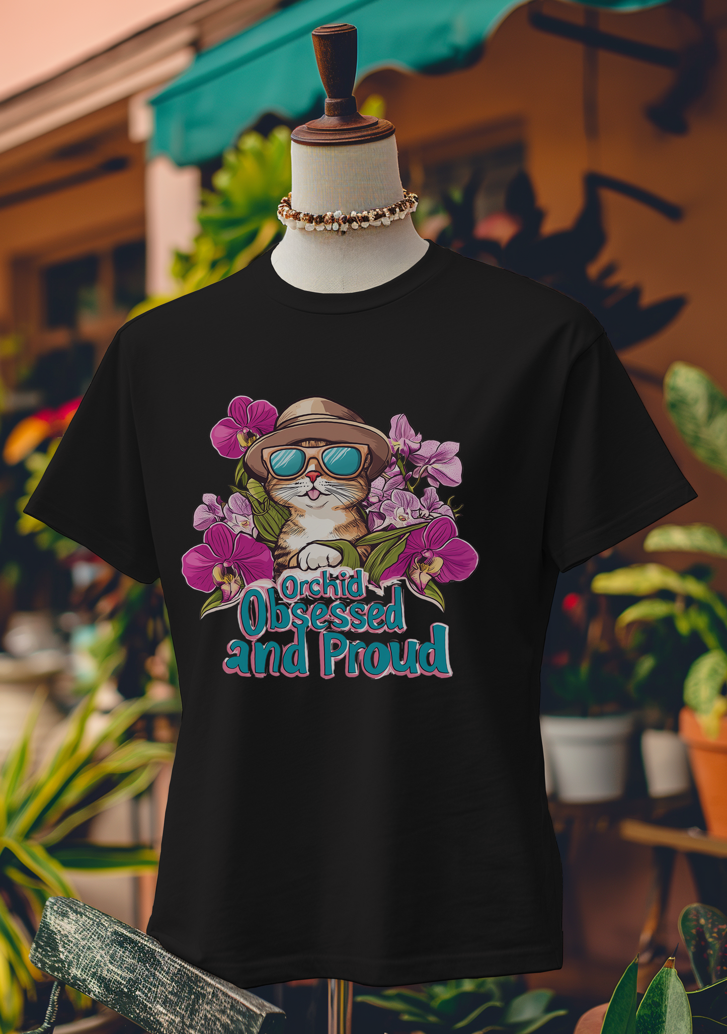 Orchid Obsessed and Proud T-Shirt