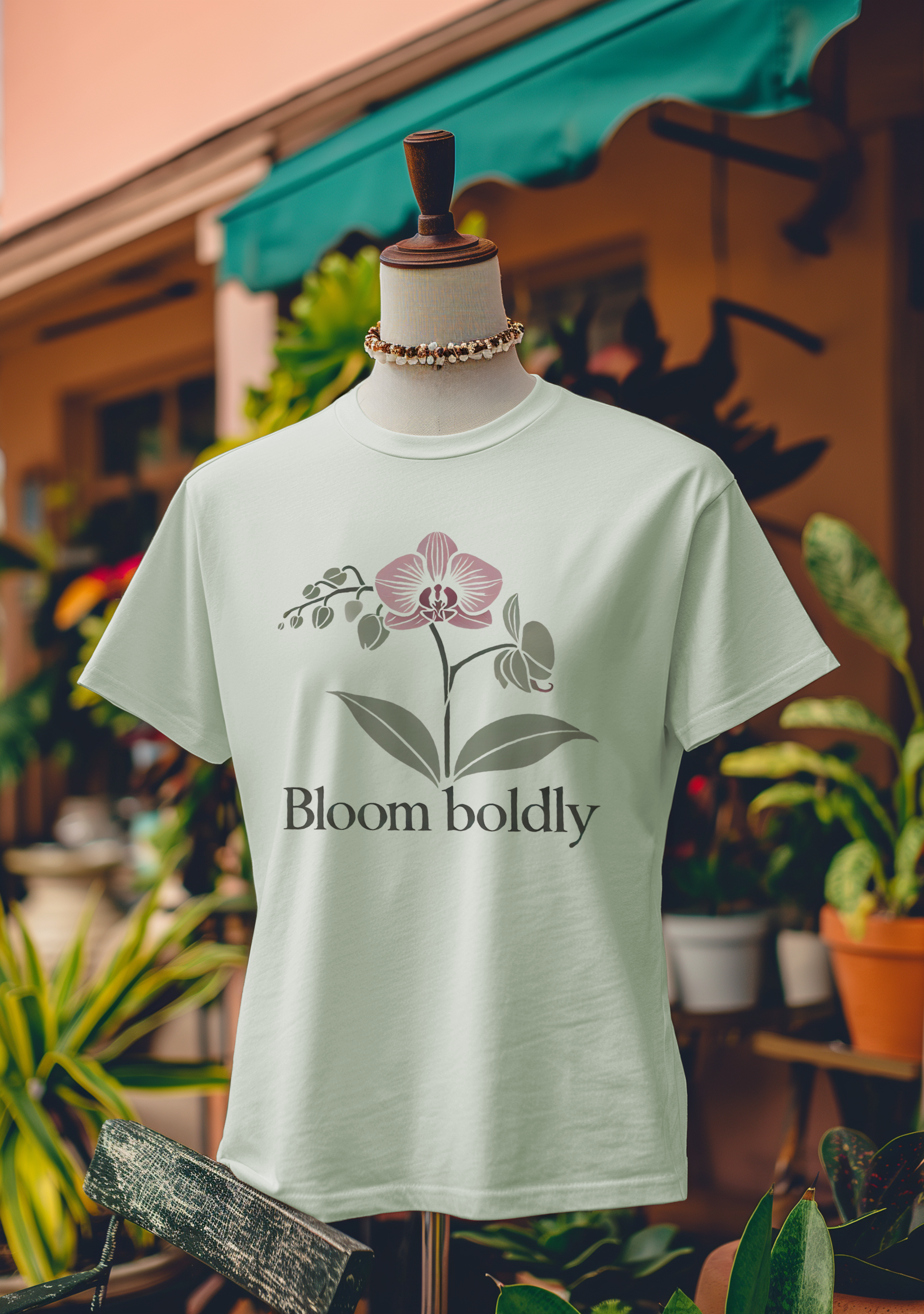 Bloom Boldly Orchid T-Shirt