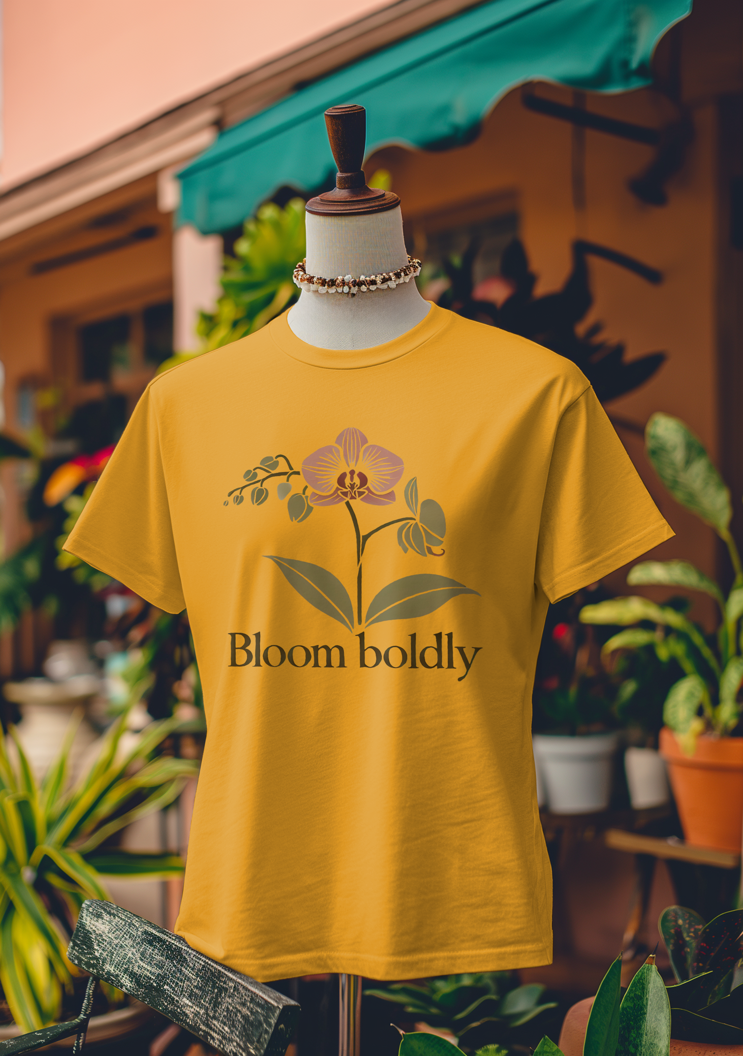 Bloom Boldly Orchid T-Shirt