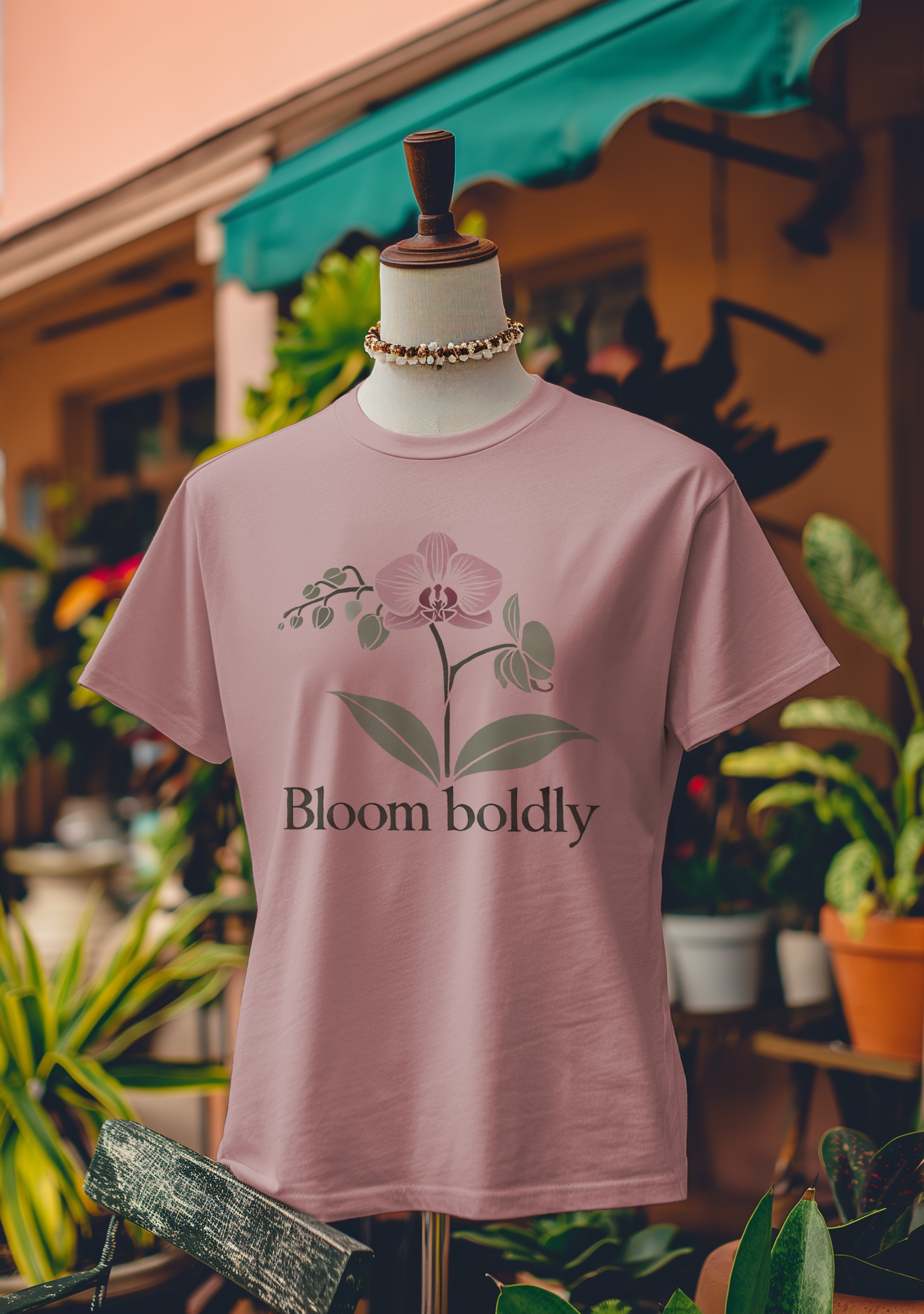 Bloom Boldly Orchid T-Shirt