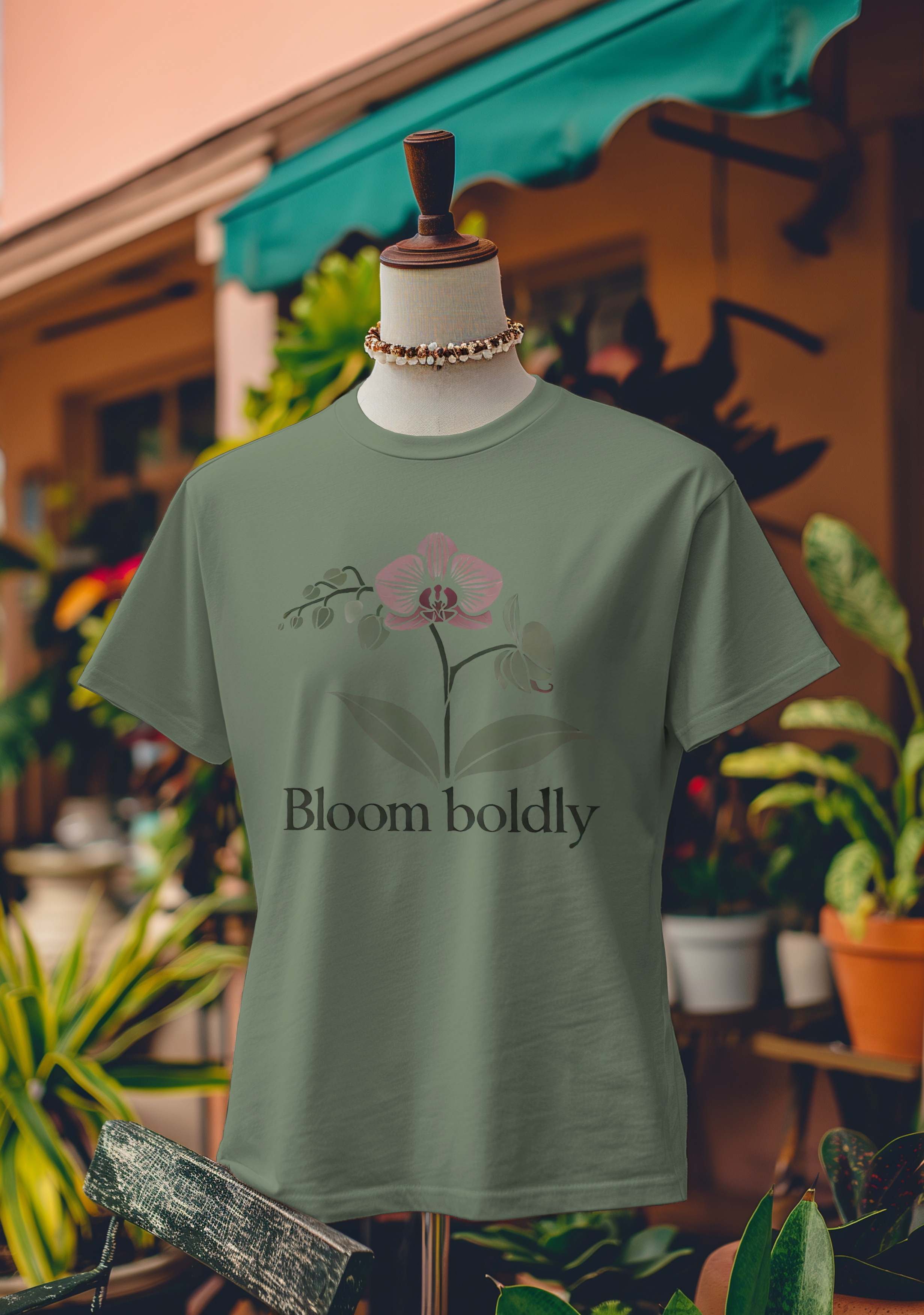 Bloom Boldly Orchid T-Shirt