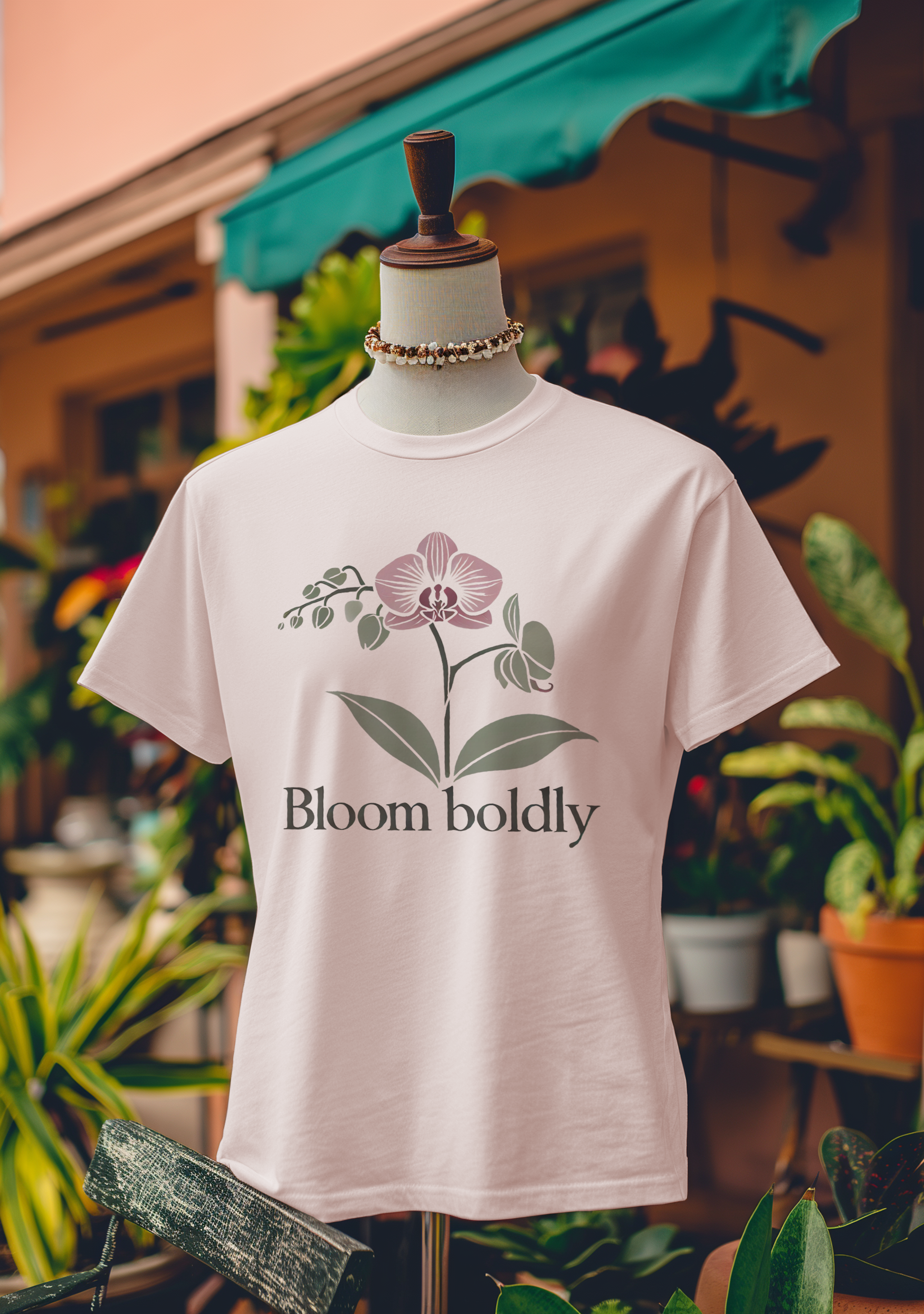 Bloom Boldly Orchid T-Shirt