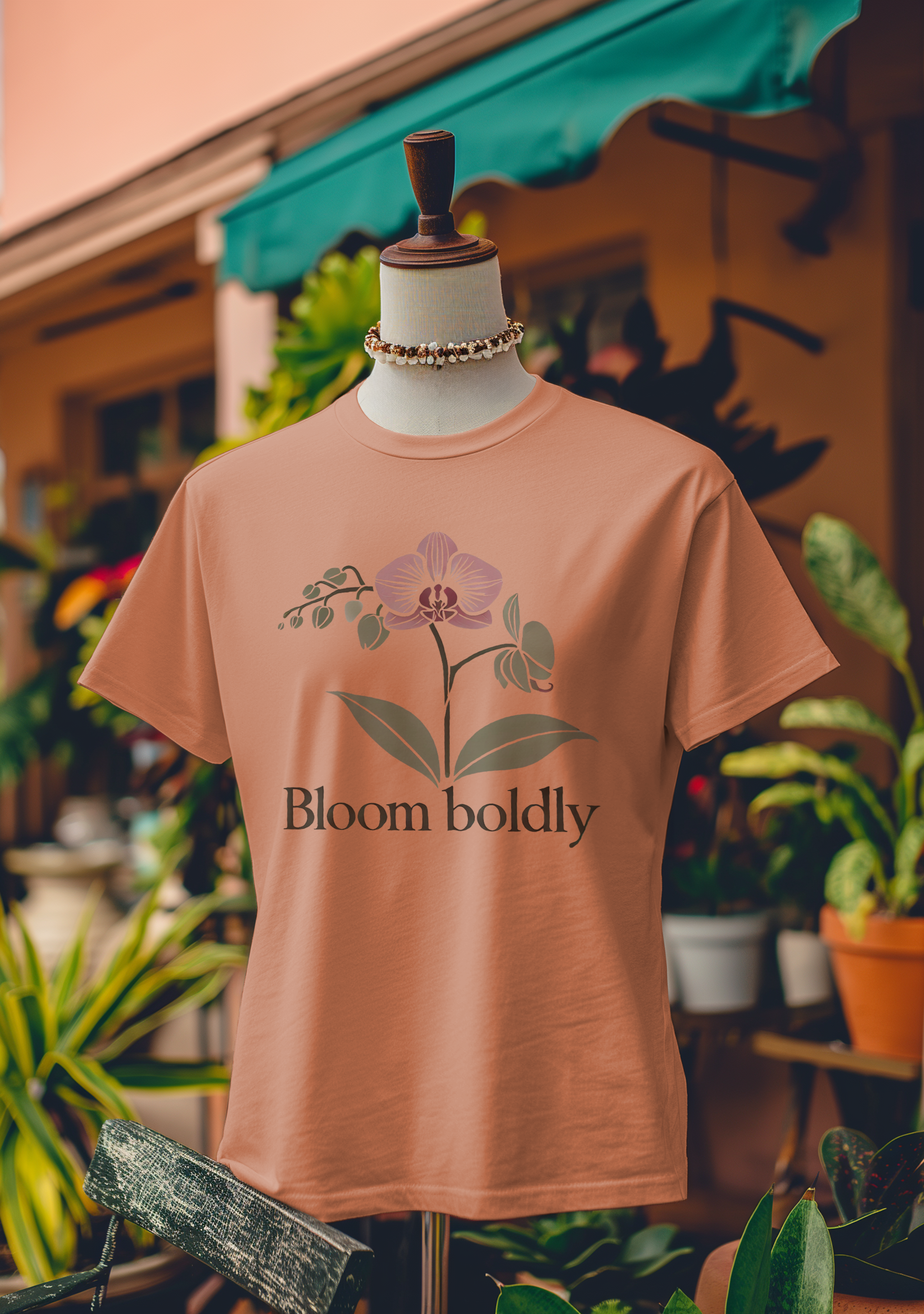 Bloom Boldly Orchid T-Shirt