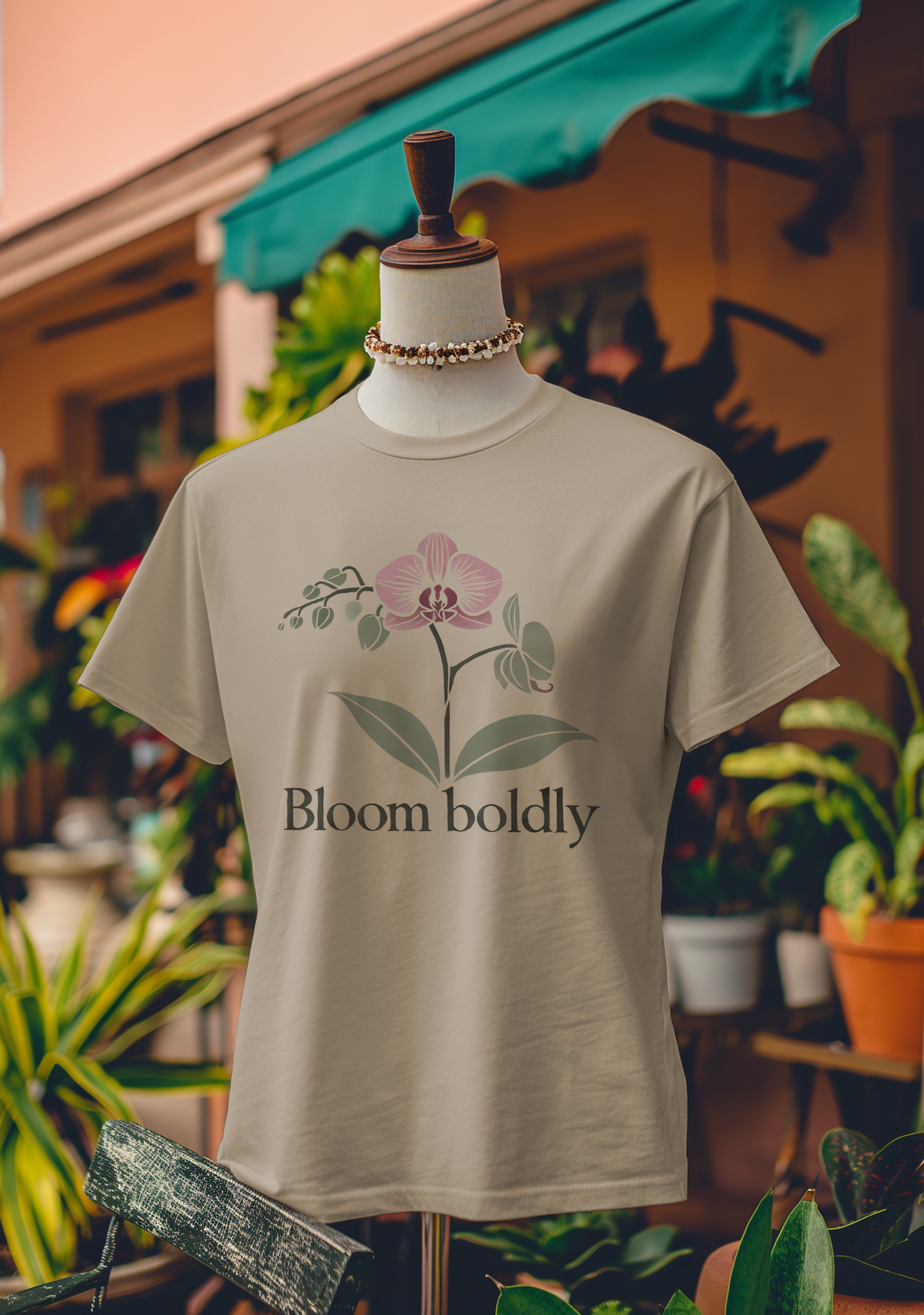 Bloom Boldly Orchid T-Shirt