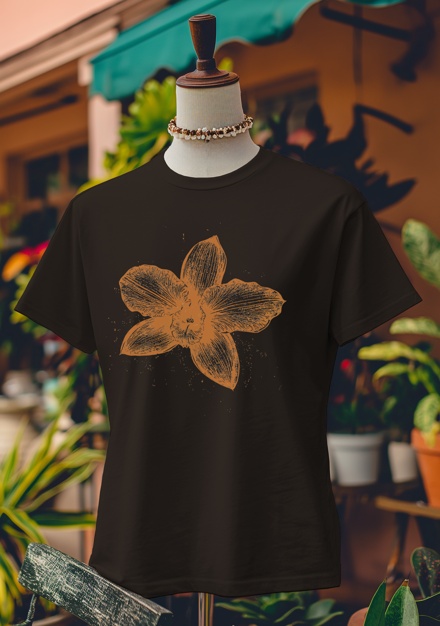 Rustic Orchid Charm  T-Shirt