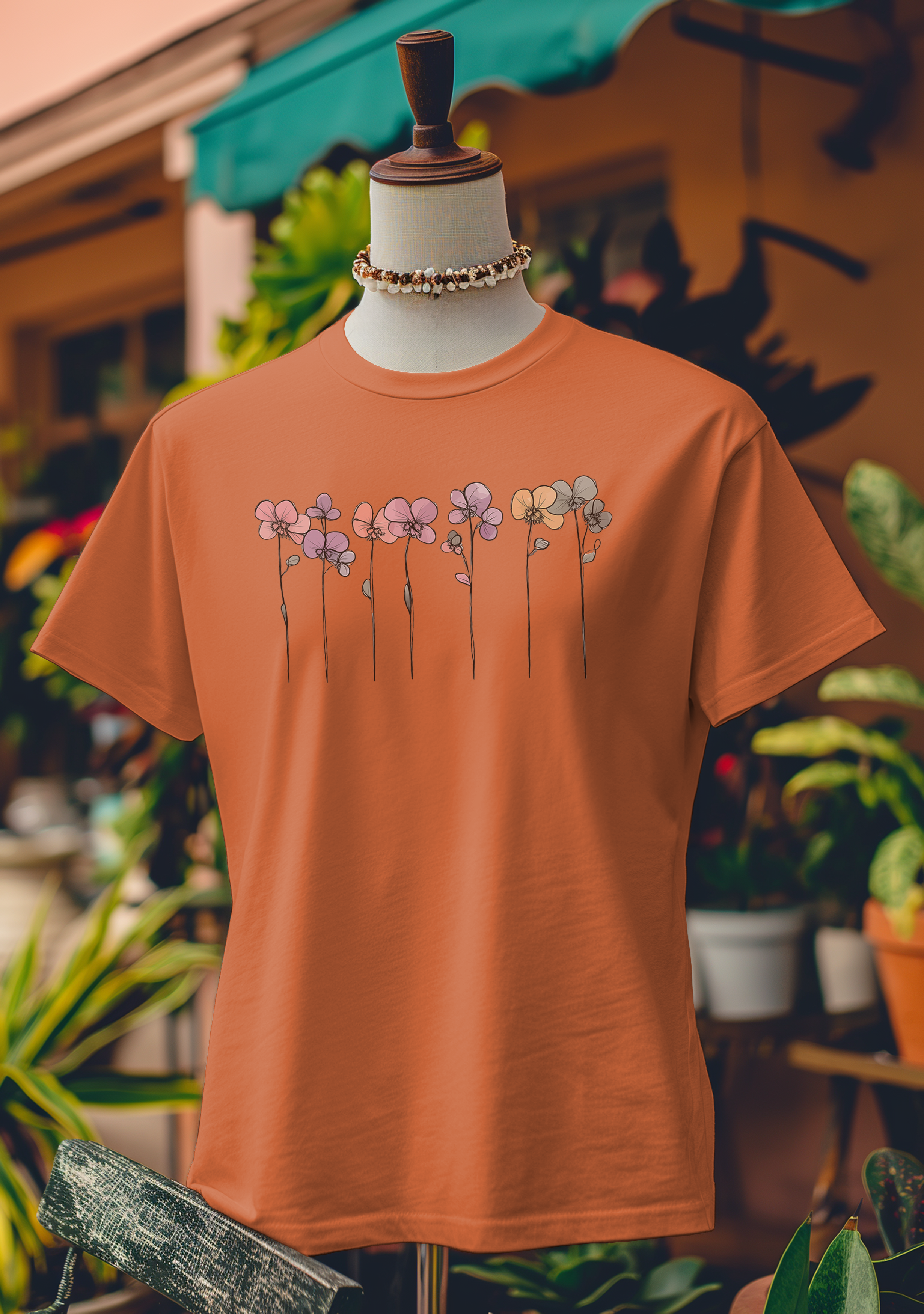 Vibrant Orchid Harmony T-Shirt