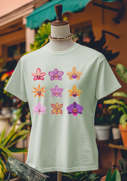 Exotic Orchid Rainbow T-Shirt