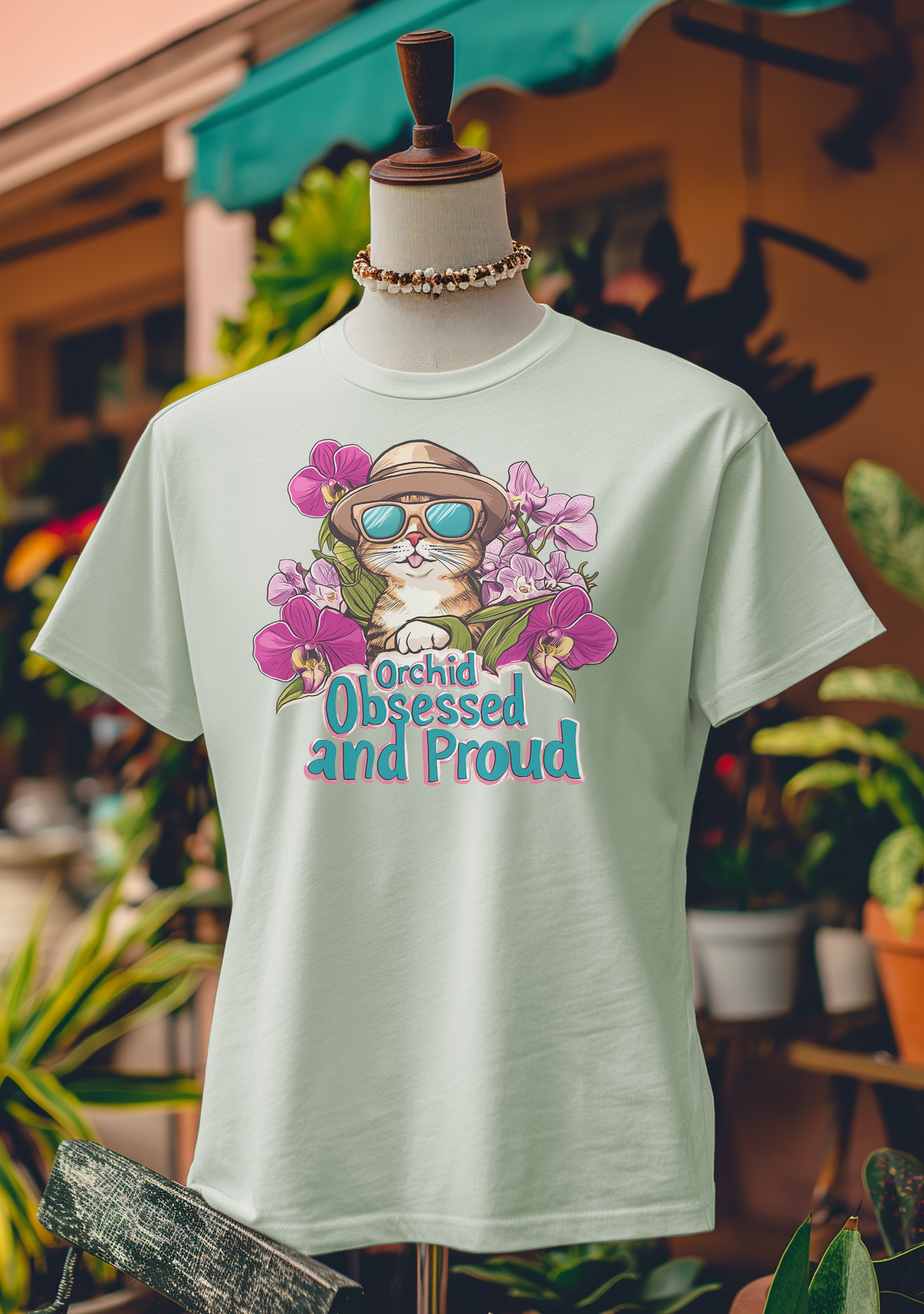 Orchid Obsessed and Proud T-Shirt