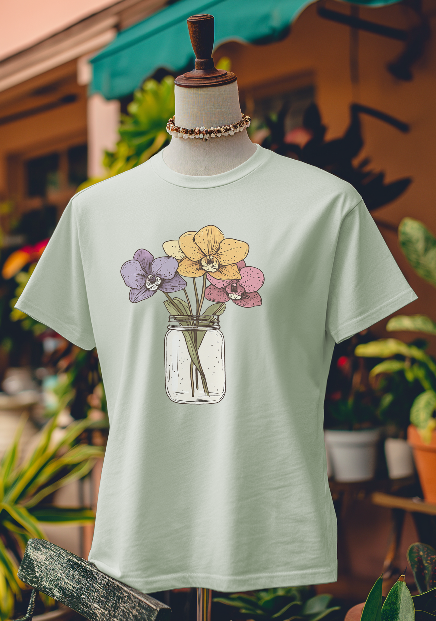 Timeless Orchid Jar T-Shirt