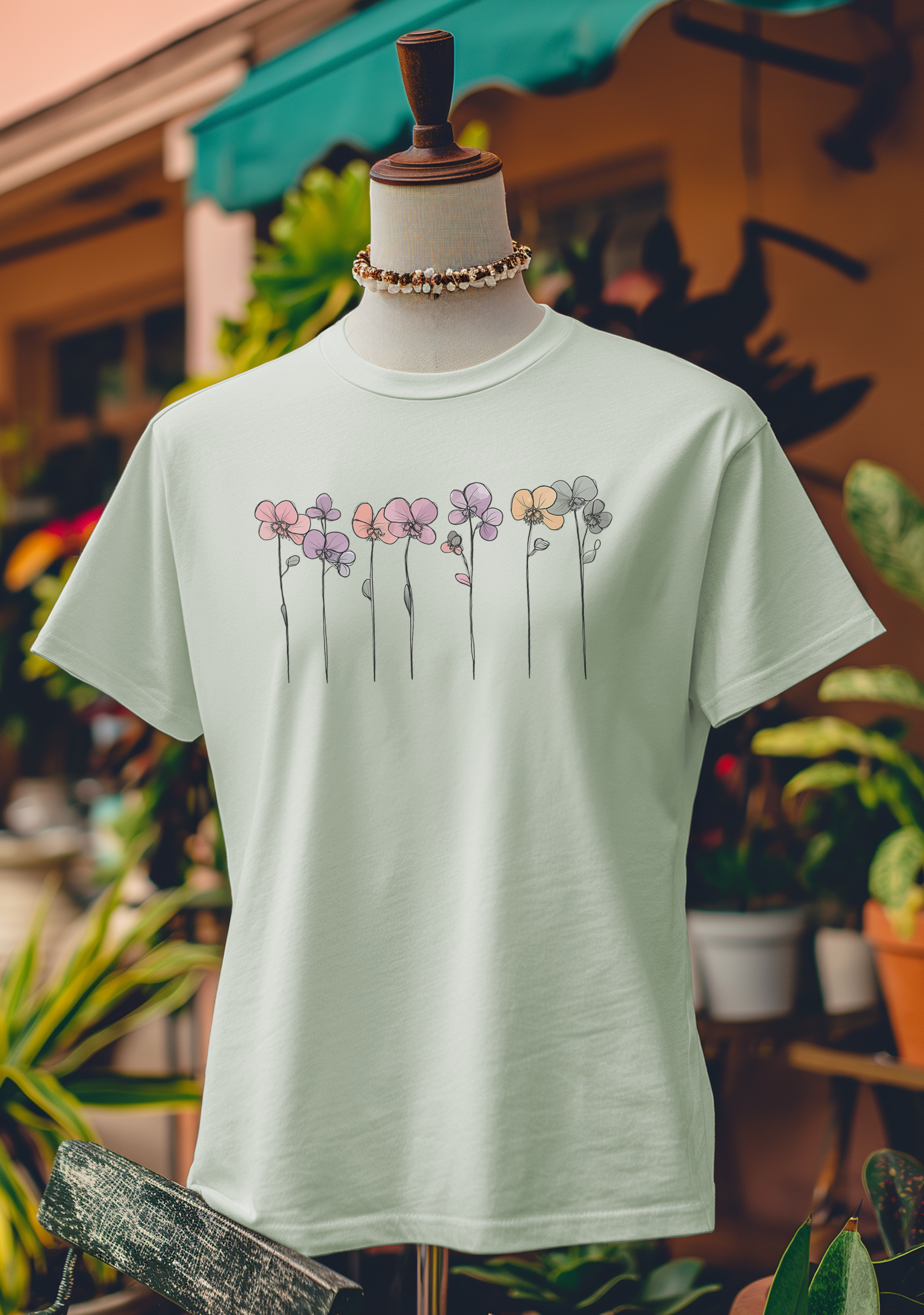 Vibrant Orchid Harmony T-Shirt