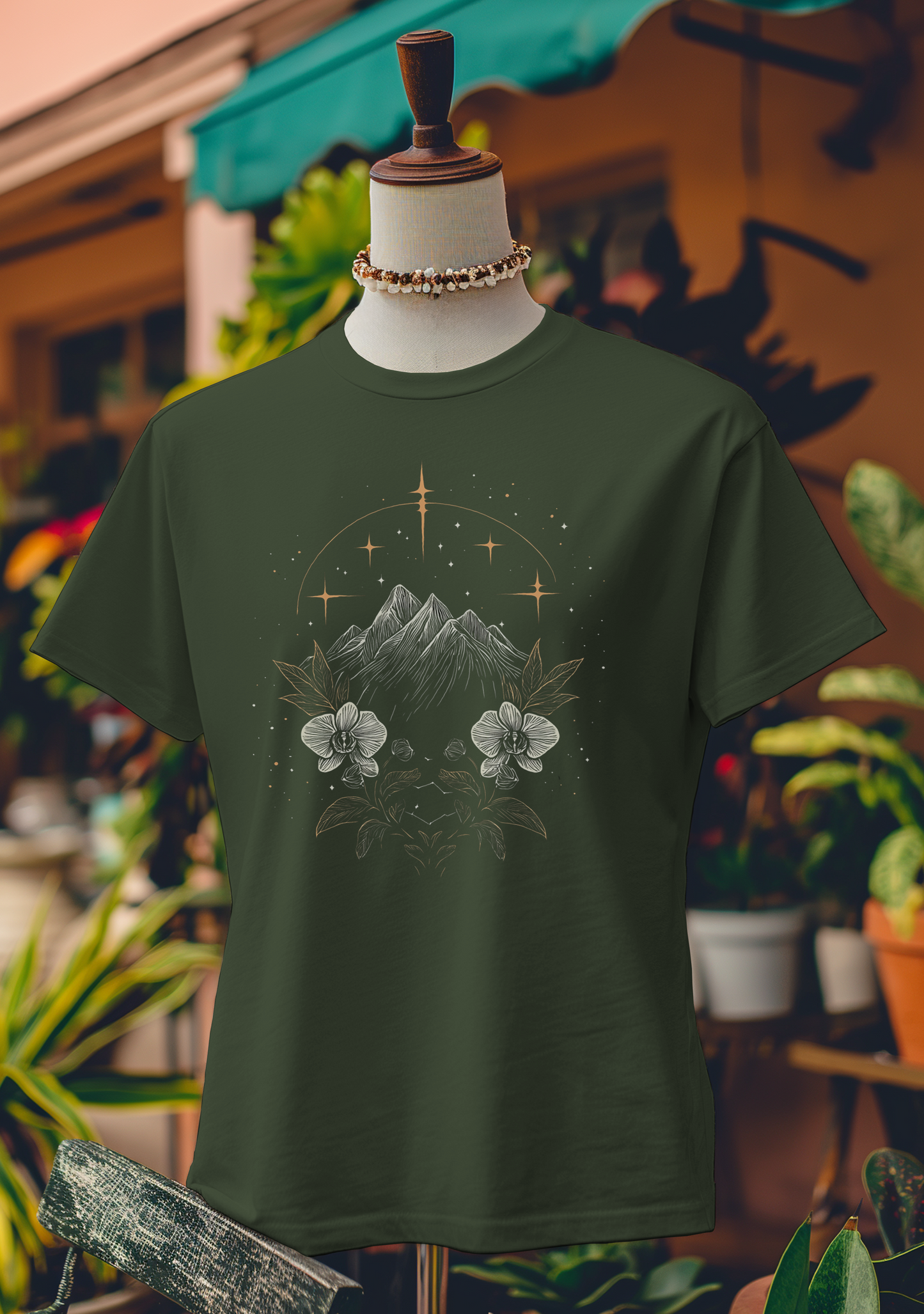 Cosmic Mountain Orchid T-Shirt