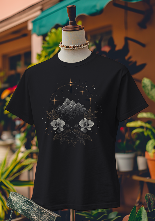 Cosmic Mountain Orchid T-Shirt