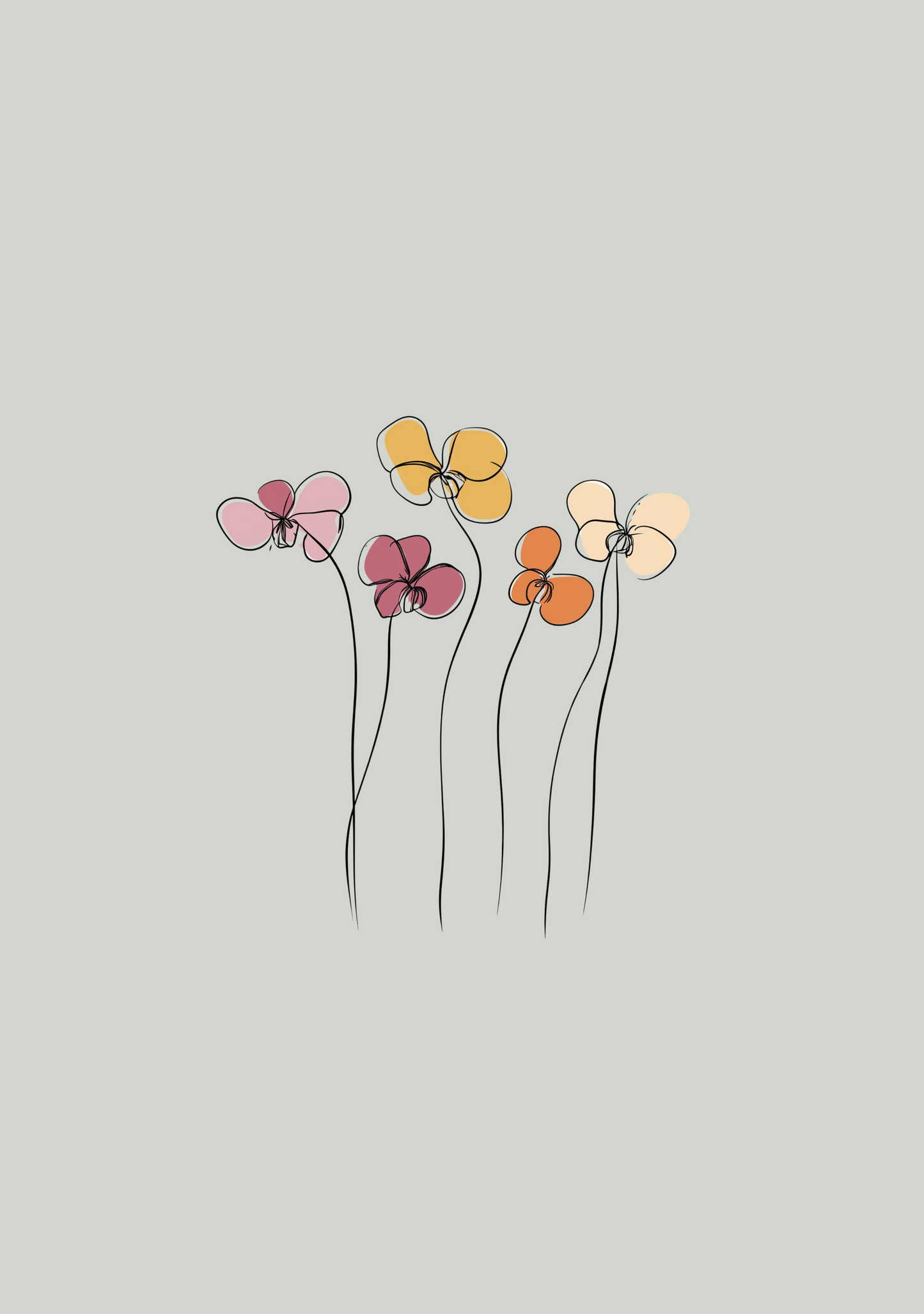 Dancing Orchids Bloom T-Shirt